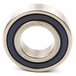 Cuscinetto a sfere a gola profonda SS-6206 Due RS 30 x 62 x 16mm, DIN 625 ISO 15, cuscinetto radiale ad alta velocità, a basso attrito, scorrevole, in acciaio inossidabile di alta qualità PP010500 cuscinetto a sfere cuscinetto radiale macchina estrattore cuscinetto a grasso cuscinetto a sfere albero a sfere anello di tenuta disco di copertura gabbia in acciaio gomma alloggiamento stretto sciolto din 625 tabella cuscinetto volvente cuscinetto a stris