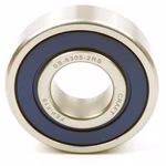 Cuscinetto a sfere a gola profonda SS-6305 Due RS 25 per 62 per 17mm, DIN 625 ISO 15, cuscinetto radiale ad alta velocità, a basso attrito, scorrevole, in acciaio inossidabile di alta qualità PP010505 cuscinetto a sfere cuscinetto radiale macchina estrattore cuscinetto a grasso cuscinetto a sfere albero a sfere anello di tenuta disco di copertura gabbia in acciaio gomma alloggiamento stretto sciolto din 625 tabella cuscinetto volvente cuscinetto a stris