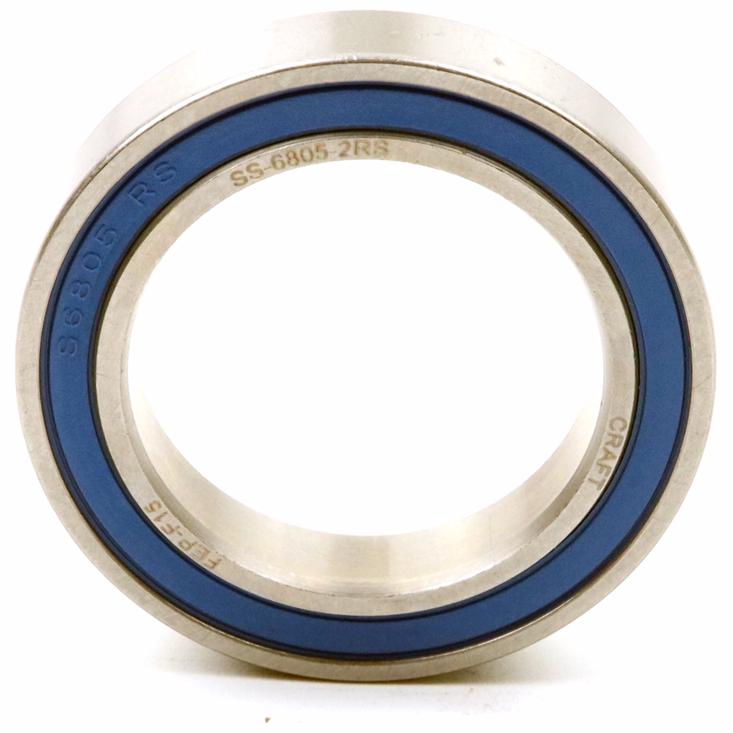 Rodamiento rígido a bolas SS-6805 Dos RS 25 por 37 por 7mm, DIN 625 ISO 15, rodamiento radial de alta velocidad, baja fricción, marcha suave, de acero inoxidable de alta calidad PP010507 rodamiento de bolas rodamiento radial extractor engrasador rodamiento rígido de bolas eje de bolas anillo obturador tapa disco caucho jaula de acero alojamiento apretado suelto din 625 tabla rodamiento cojinete de deslizamiento juego c3 c4 rodamiento de ag