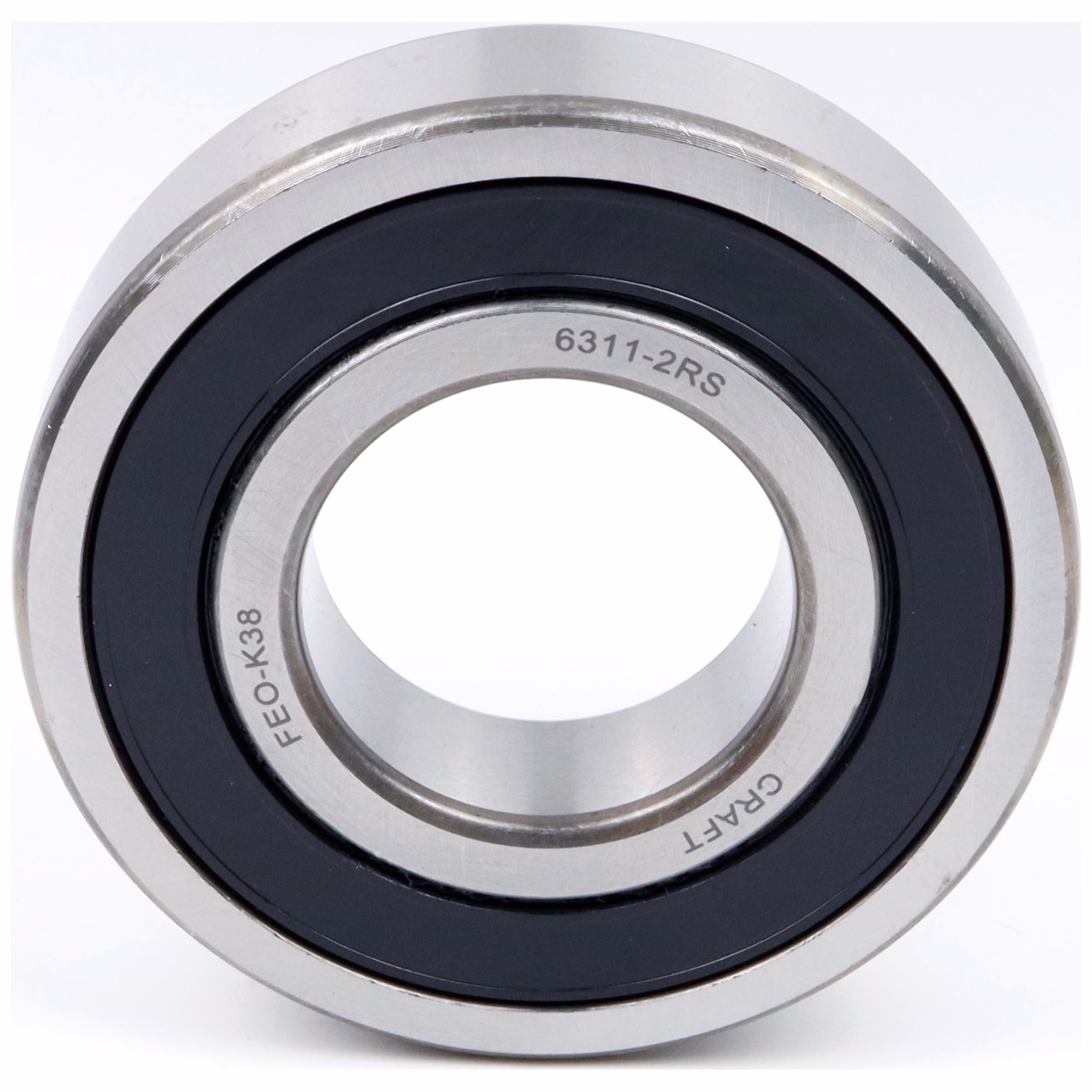 Rodamiento rígido a bolas 6311 Dos RS, 55 x 120 x 29mm, DIN 625 ISO 15, rodamiento radial de alta velocidad, baja fricción, funcionamiento suave, ideal para transmisiones de vehículos y maquinaria industrial. PP010525 rodamiento de bolas rodamiento radial extractor engrasador rodamiento rígido de bolas eje de bolas anillo obturador tapa disco caucho jaula de acero alojamiento apretado suelto din 625 tabla rodamiento cojinete de deslizamiento juego c3 c4 rodamiento de ag