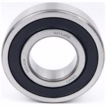 Cuscinetto a sfere a gola profonda 6311 Due RS, 55 x 120 x 29mm, DIN 625 ISO 15, cuscinetto radiale ad alta velocità, a basso attrito, scorrevole, ideale per trasmissioni di veicoli e macchinari industriali PP010525 cuscinetto a sfere cuscinetto radiale macchina estrattore cuscinetto a grasso cuscinetto a sfere albero a sfere anello di tenuta disco di copertura gabbia in acciaio gomma alloggiamento stretto sciolto din 625 tabella cuscinetto volvente cuscinetto a stris