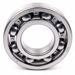 Cuscinetto a sfere a gola profonda 6313 , 65 x 140 x 33mm, DIN 625 ISO 15, cuscinetto radiale ad alta velocità, a basso attrito, scorrevole, ideale per trasmissioni di veicoli e macchinari industriali PP010530 cuscinetto a sfere cuscinetto radiale macchina estrattore cuscinetto a grasso cuscinetto a sfere albero a sfere anello di tenuta disco di copertura gabbia in acciaio gomma alloggiamento stretto sciolto din 625 tabella cuscinetto volvente cuscinetto a stris