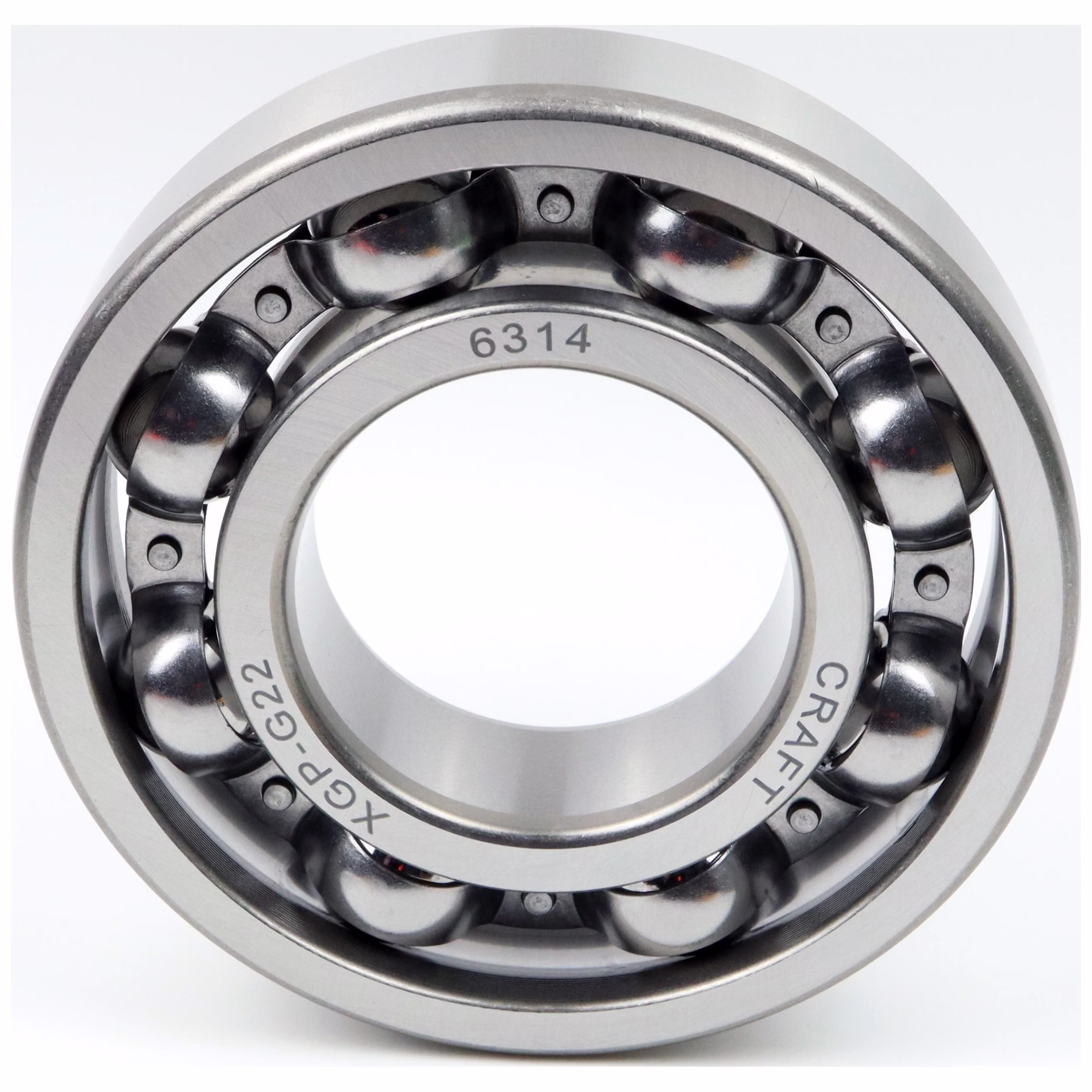 Rodamiento rígido a bolas 6314 , 70 x 150 x 35mm, DIN 625 ISO 15, rodamiento radial de alta velocidad, baja fricción, funcionamiento suave, ideal para transmisiones de vehículos y maquinaria industrial. PP010533 rodamiento de bolas rodamiento radial extractor engrasador rodamiento rígido de bolas eje de bolas anillo obturador tapa disco caucho jaula de acero alojamiento apretado suelto din 625 tabla rodamiento cojinete de deslizamiento juego c3 c4 rodamiento de ag