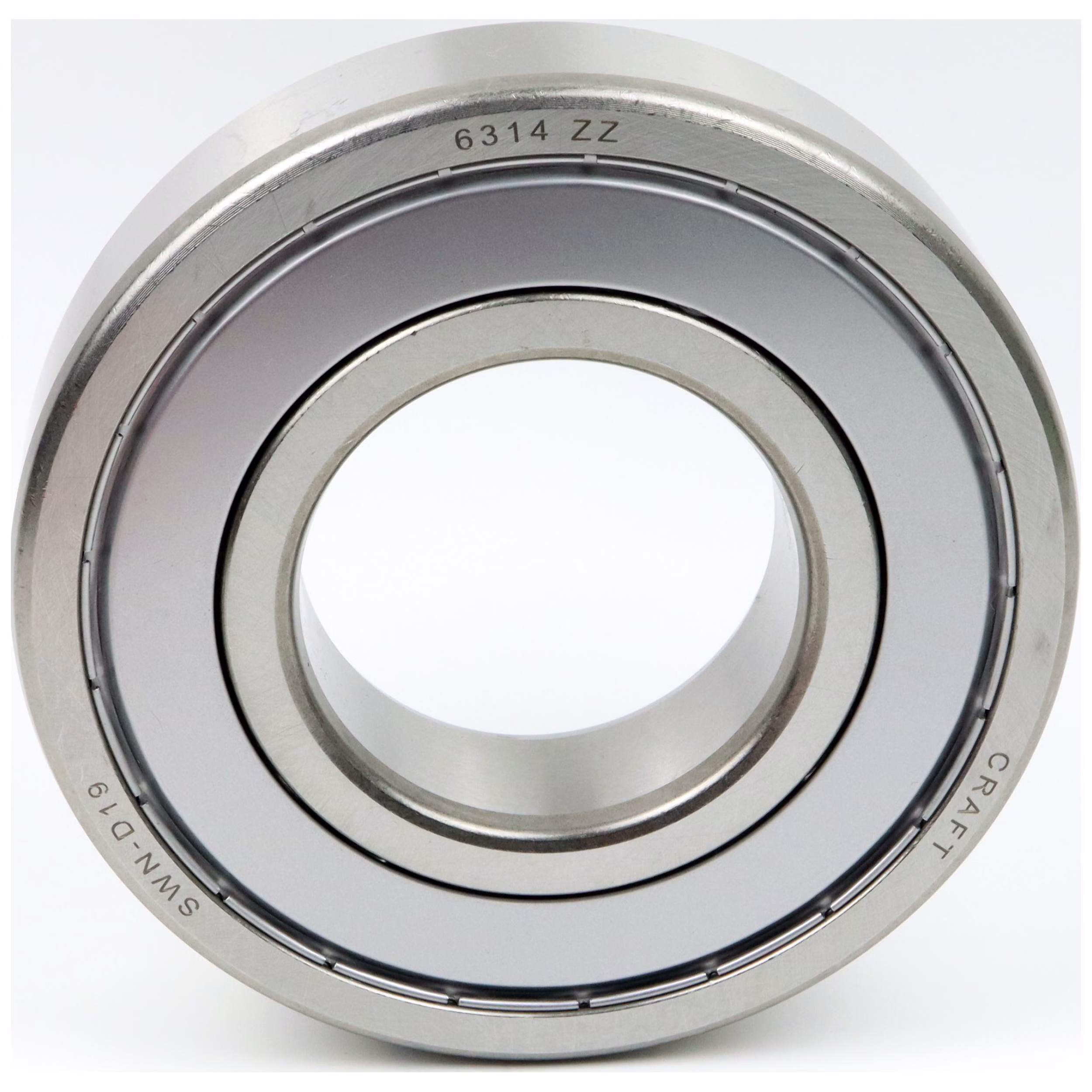 Cuscinetto a sfere a gola profonda 6314 Zed Zed, 70x150x35mm, DIN 625 ISO 15, cuscinetto radiale ad alta velocità, a basso attrito, scorrevole, ideale per trasmissioni di veicoli e macchinari industriali PP010535 cuscinetto a sfere cuscinetto radiale macchina estrattore cuscinetto a grasso cuscinetto a sfere albero a sfere anello di tenuta disco di copertura gabbia in acciaio gomma alloggiamento stretto sciolto din 625 tabella cuscinetto volvente cuscinetto a stris