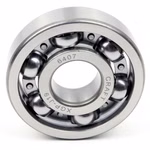 Cuscinetto a sfere a gola profonda 6407 , 35 x 100 x 25mm, DIN 625 ISO 15, cuscinetto radiale ad alta velocità, a basso attrito, scorrevole, ideale per trasmissioni di veicoli e macchinari industriali PP010552 cuscinetto a sfere cuscinetto radiale macchina estrattore cuscinetto a grasso cuscinetto a sfere albero a sfere anello di tenuta disco di copertura gabbia in acciaio gomma alloggiamento stretto sciolto din 625 tabella cuscinetto volvente cuscinetto a stris