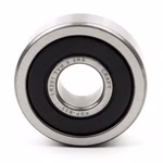 Laufrolle LR201-TVH-X-2RS 12x35x10mm, einreihige Laufrolle, für höhere Drehzahlen, ideal für industrielle Anwendungen PP300003 Die Laufrolle LR201-TVH-X-2RS 12x35x10mm ist eine hochwertige, einreihige Laufrolle, die auf der bewährten Konstruktion eines Rillenkugellagers basiert. Sie wurde speziell für Anwendungen entwickelt, bei denen sowohl hohe radiale als auch axiale Belastunge