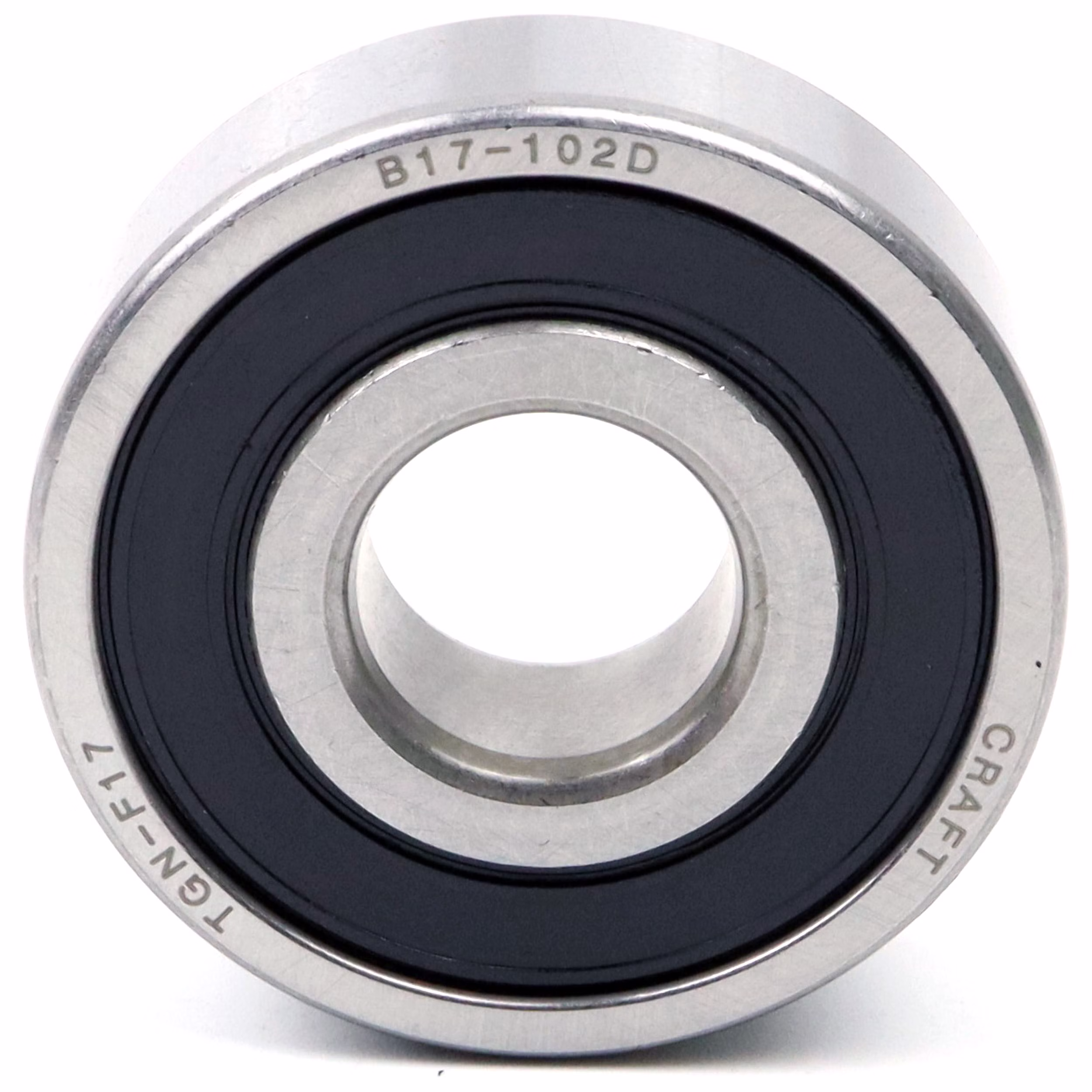 Cuscinetto a sfere a gola profonda B17-102D Due RS, 17x47x14mm, DIN 625 ISO 15, cuscinetto radiale ad alta velocità, a basso attrito, scorrevole, ideale per trasmissioni di veicoli e macchinari industriali PP010596 cuscinetto a sfere cuscinetto radiale macchina estrattore cuscinetto a grasso cuscinetto a sfere albero a sfere anello di tenuta disco di copertura gabbia in acciaio gomma alloggiamento stretto sciolto din 625 tabella cuscinetto volvente cuscinetto a stris