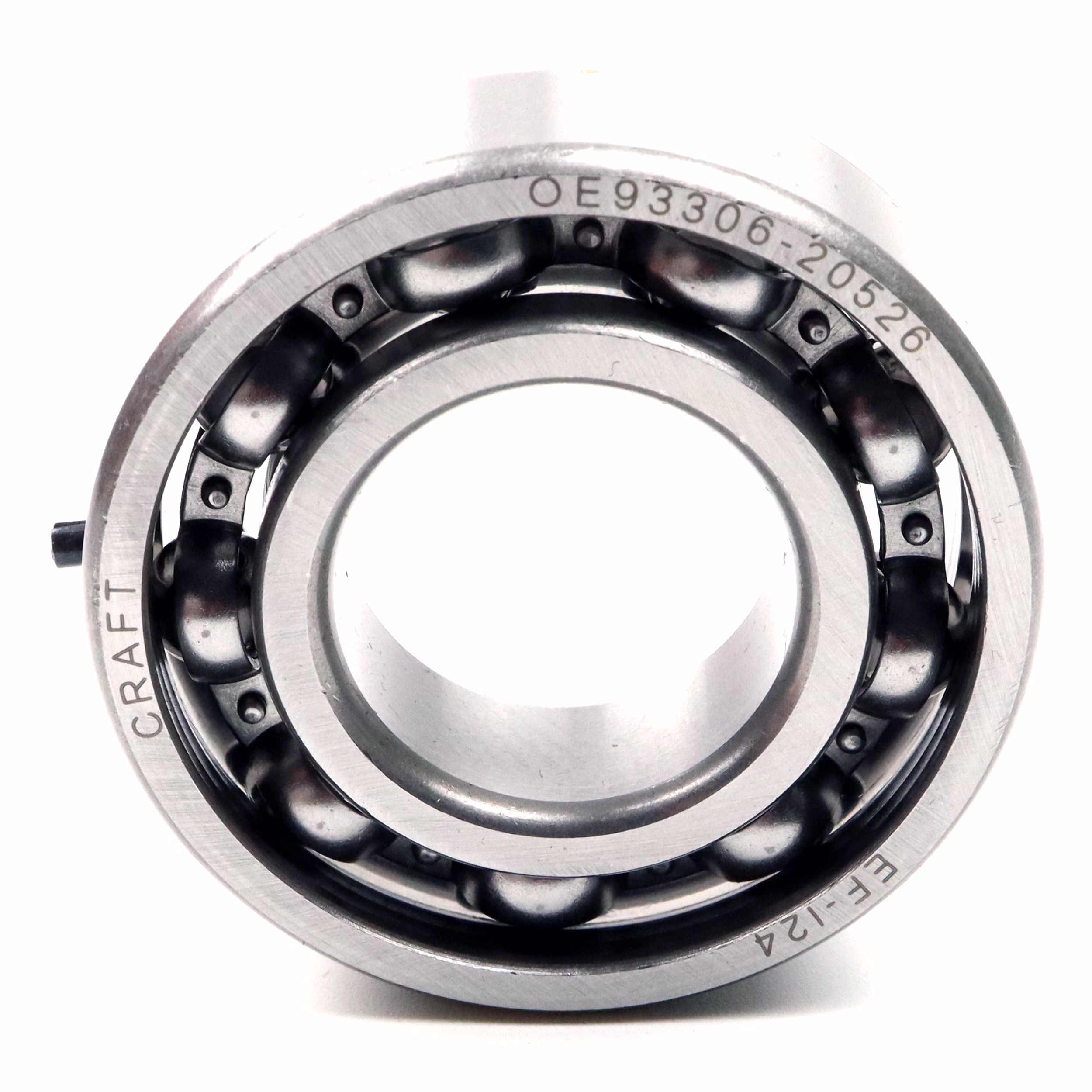 Rodamiento rígido a bolas OE-93306-20526 , Veinticinco por cincuenta y dos por quincemm, DIN 625 ISO 15, rodamiento radial de alta velocidad, baja fricción, funcionamiento suave, ideal para transmisiones de vehículos y maquinaria industrial. PP010611 rodamiento de bolas rodamiento radial extractor engrasador rodamiento rígido de bolas eje de bolas anillo obturador tapa disco caucho jaula de acero alojamiento apretado suelto din 625 tabla rodamiento cojinete de deslizamiento juego c3 c4 rodamiento de ag