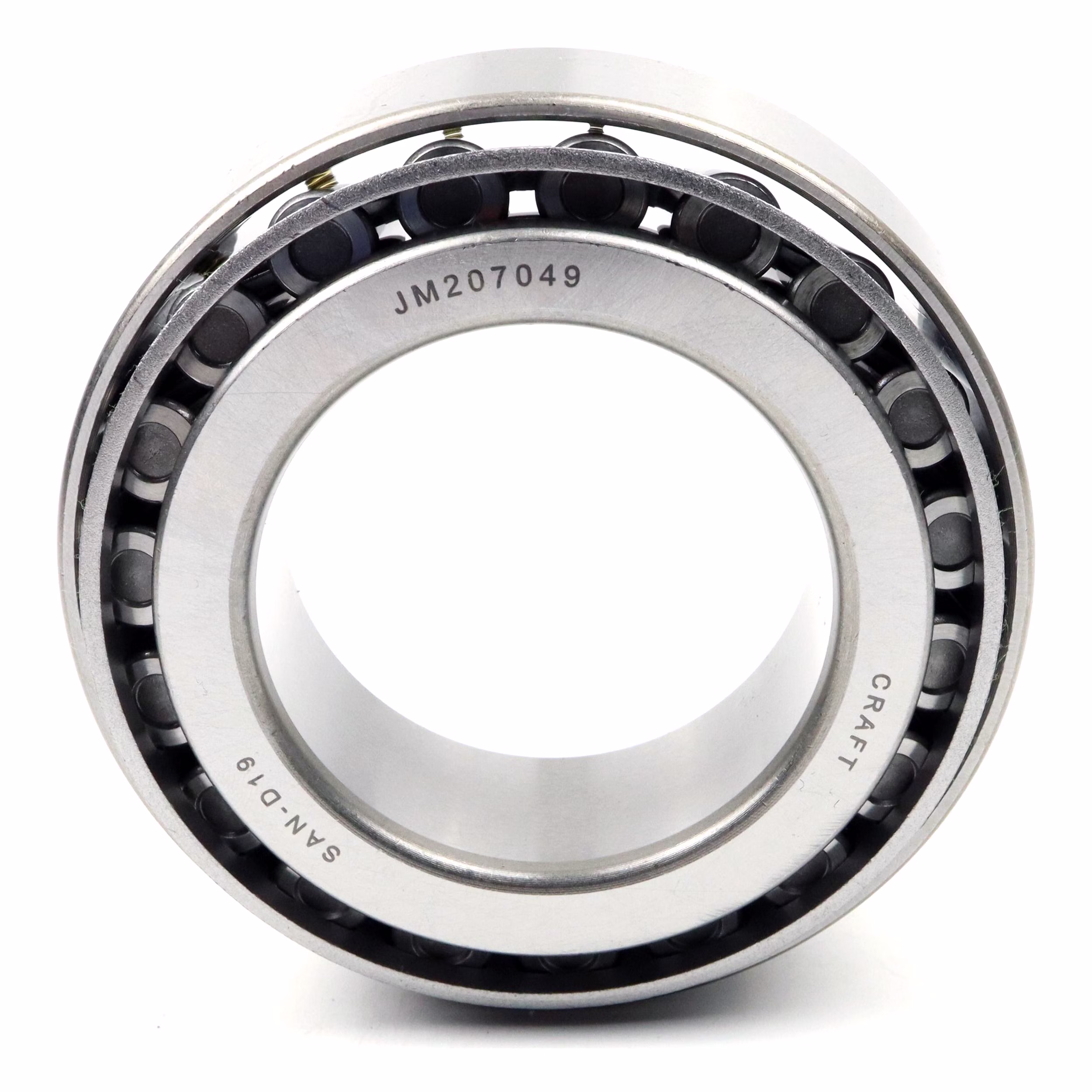 Kegelrollenlager JM207049/JM207010 55x95x29mm, hochbelastbares Präzisionslager für Axial- & Radialbelastungen, DIN 720 ISO 355, langlebig & hitzebeständig PP070174 Entdecken Sie das hochbelastbare Kegelrollenlager DIN 720 ISO 355 für Industrie- und Automobilanwendungen. Mit konischen Wälzkörpern bietet es hohe Festigkeit, geringe Reibung und eine lange Lebensdauer. Ideal für hohe Radial- und Axialbelastungen, tempera