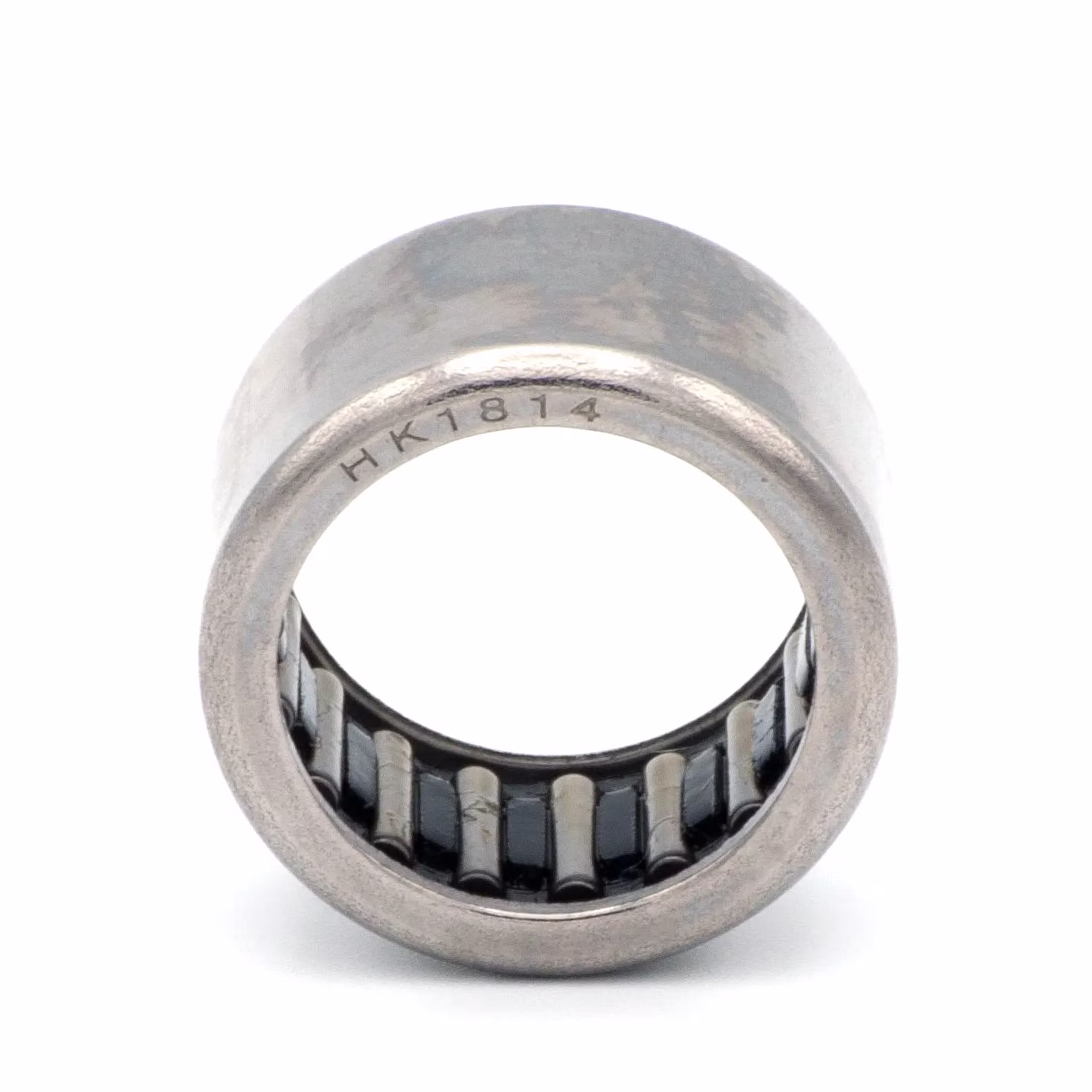 Cuscinetti a rullini a tazza HK1814 18x24x14mm DIN618 ISO 3245 PP061185 cuscinetto a sfere cuscinetto a rullini tazza disegnata cuscinetto a rullini macchina puller cuscinetto a grasso cuscinetto a sfere gola profonda albero a sfera guarnizione rondella di copertura gabbia in acciaio gomma stretto sciolto din 625 tabella cusci