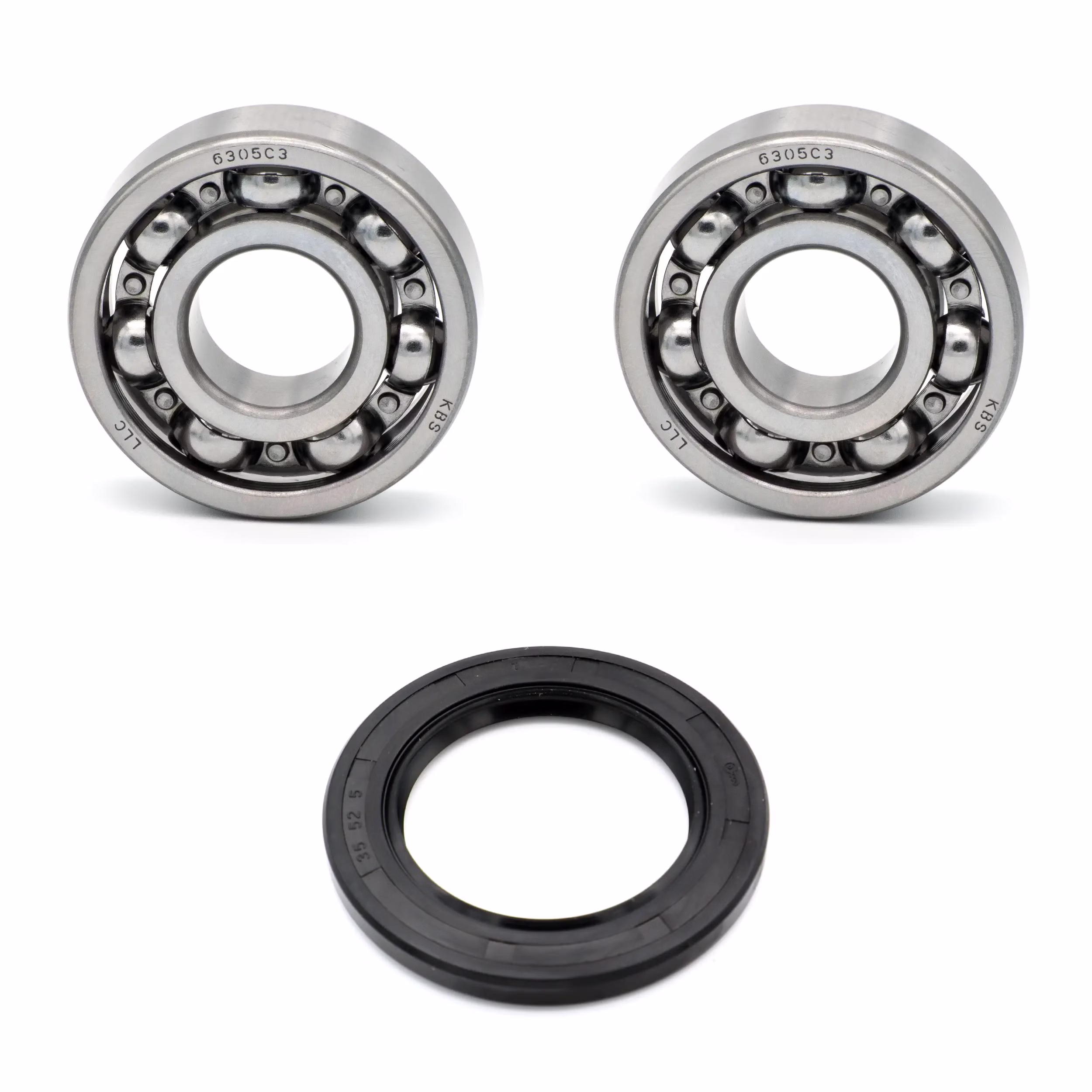 Kurbelwellenlager kompatibel mit Kurbelwellenlager kompatibel mit Derbi DXR 250 CC DXR QUAD 250 CC PPS00098 die Kugellager und Wellendichtringe in Erstausrüsterqualität eignen sich für die Wartung deines Fahrzeuges