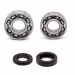 Crankshaft bearing for Crankshaft bearings for Peugeot 103 50 CC VOGUE LEA BE VOGUE LNA BE VOGUE SNA BE PPS00596 the ball bearings and oil seals in OEM quality are suitable for the maintenance of your vehicle