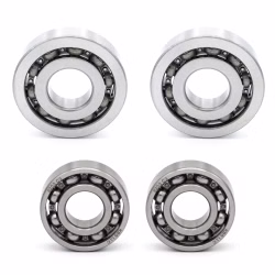 Crankshaft bearing for Crankshaft bearings for Peugeot FOX 50 CC FOX A2 BE FOX GSX EU1 FOX GSXA EU FOX LN A BE PPS00600 the ball bearings and oil seals in OEM quality are suitable for the maintenance of your vehicle
