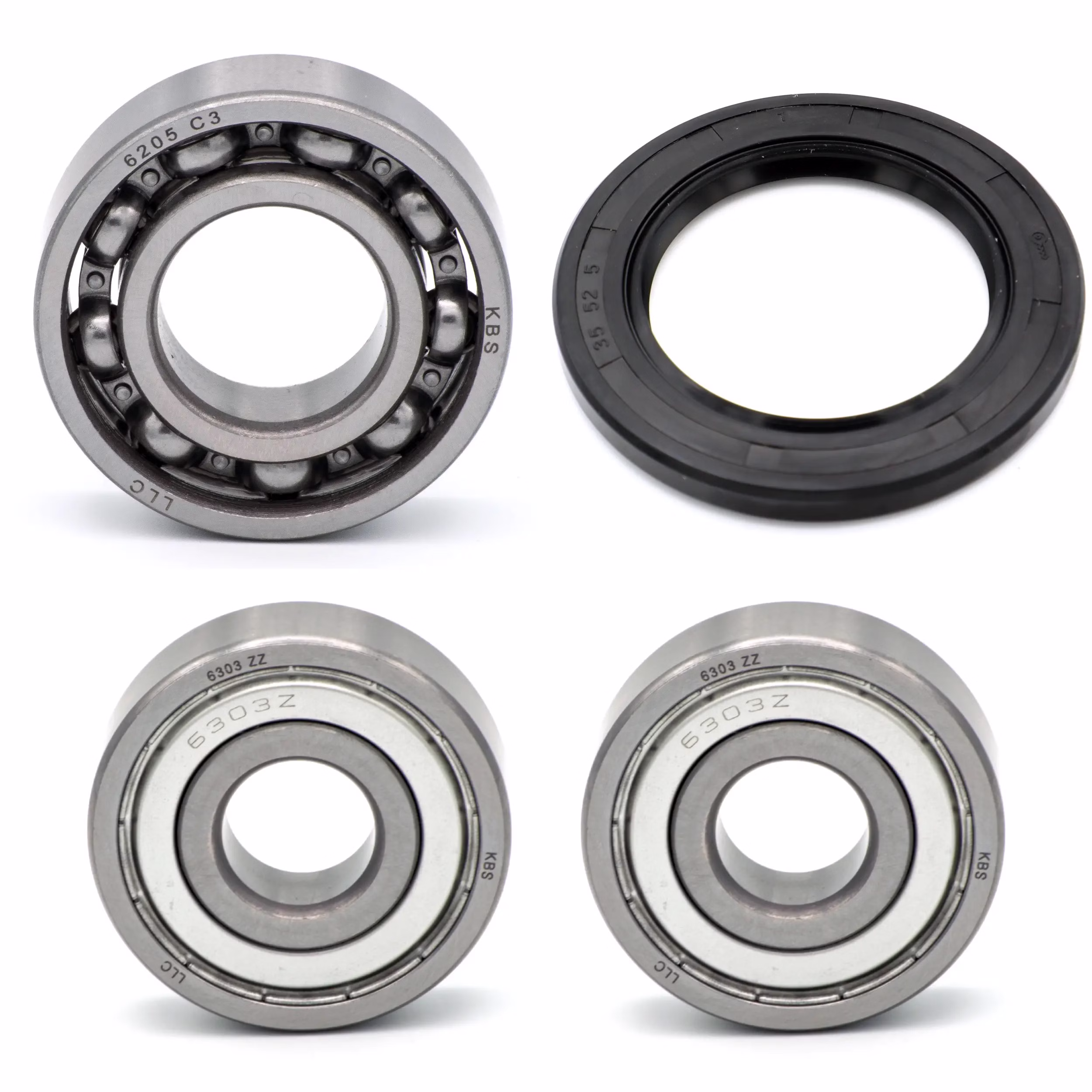 Radlager hinten kompatibel mit Kawasaki 454 LTD EX500 Eliminator 250 Ninja 600R Ninja ZX-6 PPS00638 abgedichtete Radlager für das Hinterrad als Ersatzteil Set in Erstausrüsterqualität für dein Fahrzeug