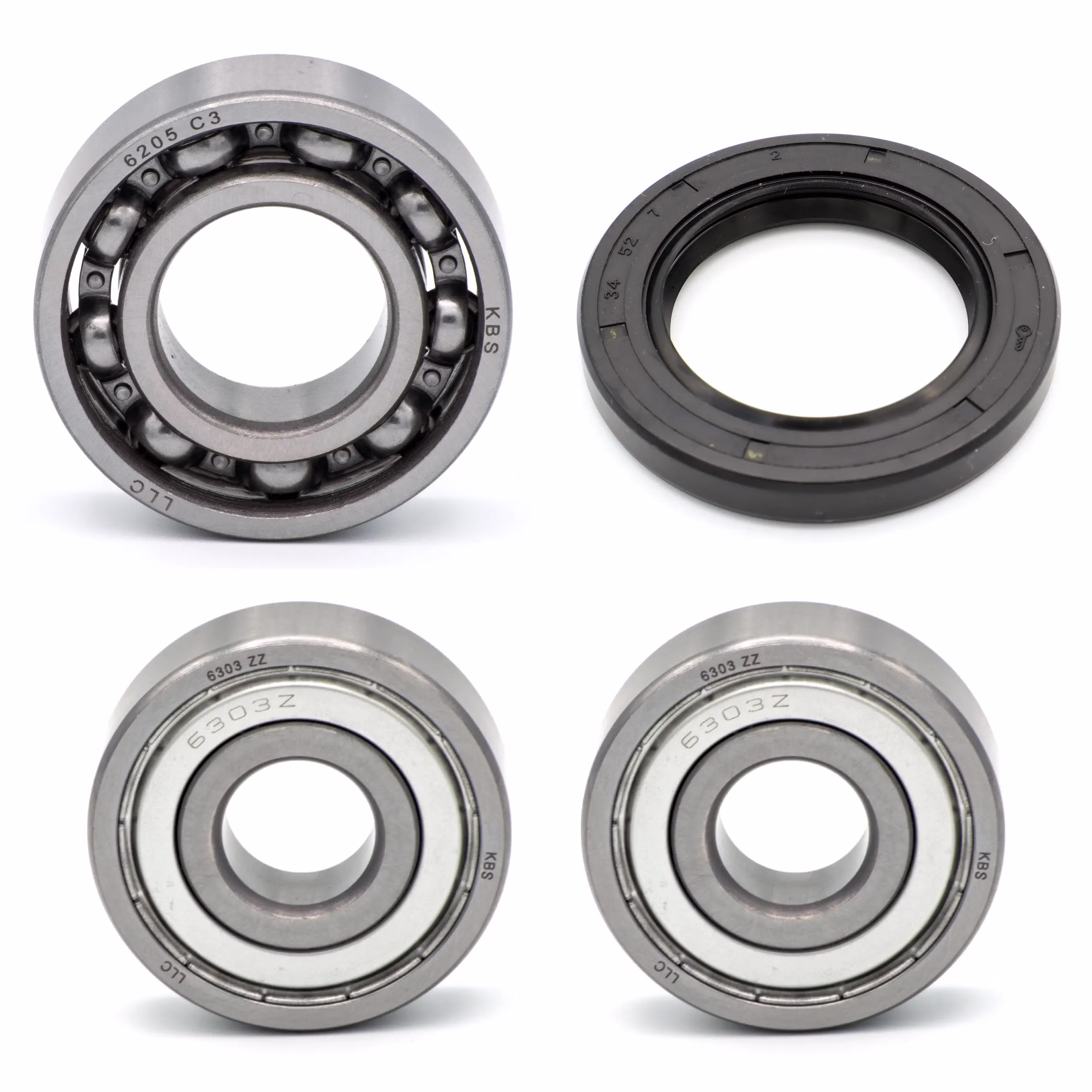 Rear wheel bearing for Kawasaki EN500 GPZ305 BELT DRIVE GPZ400S GPZ500S LTD450 PPS00647 Sealed wheel bearings for the rear wheel as spare part set in OEM quality for your vehicle