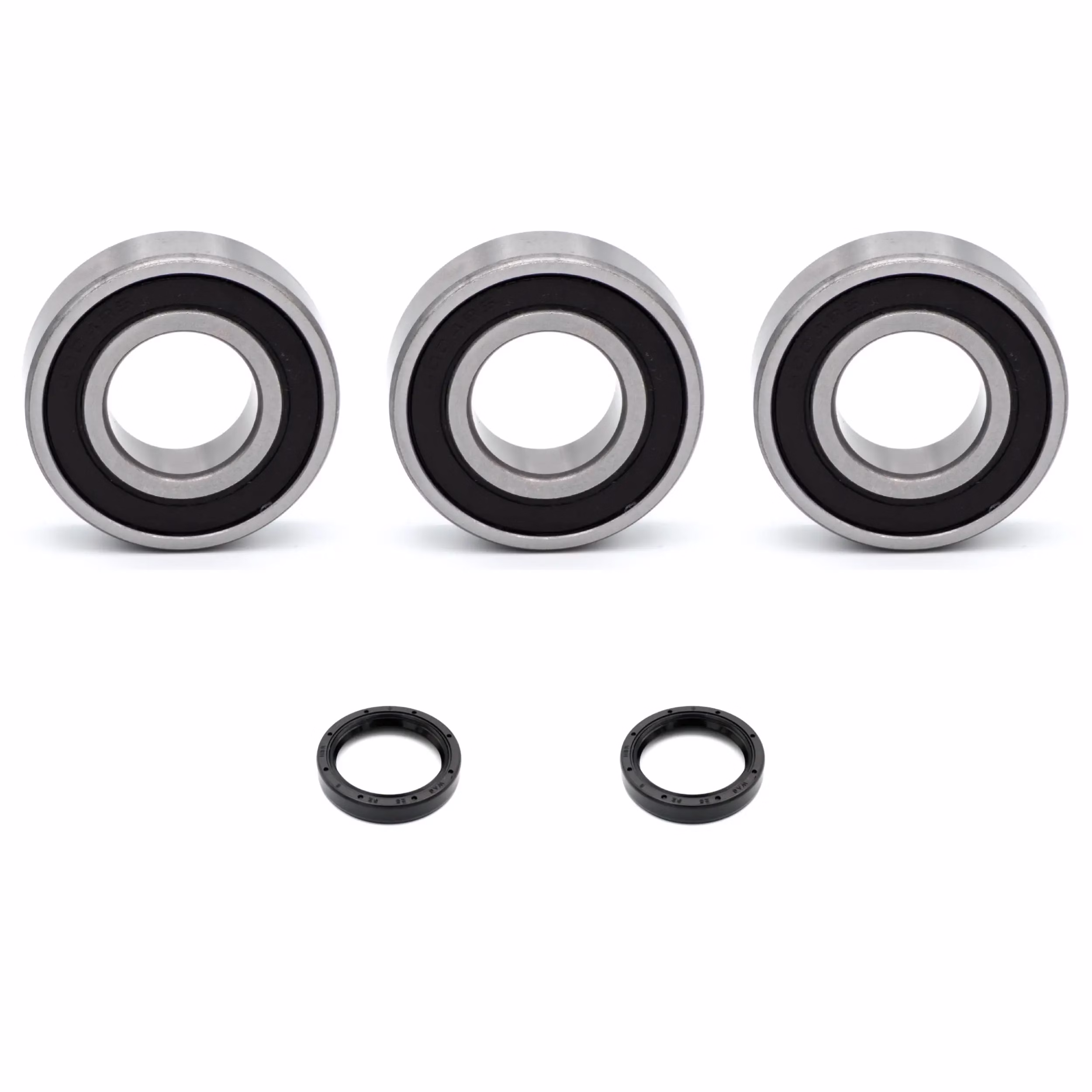 Radlager hinten kompatibel mit Kawasaki KX125 KX250 KX500 PPS00660 abgedichtete Radlager für das Hinterrad als Ersatzteil Set in Erstausrüsterqualität für dein Fahrzeug