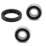 Front wheel bearing for Kawasaki 1000GTR Concours GPZ 1100 GPZ 1100 ABS GPZ1100 KR-1S ZR-7 PPS00674 Sealed wheel bearings for the front axle as spare part set in OEM quality for your vehicle