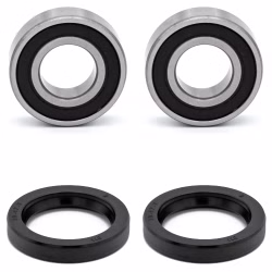 Front wheel bearing for Kawasaki ER-6F ER-6F ABS ER-6N ER-6N ABS ER-6n ER-6n NINJA ZX-10R PPS00675 Sealed wheel bearings for the front axle as spare part set in OEM quality for your vehicle