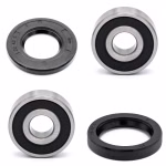 Front wheel bearing for Kawasaki 454 LTD Concours ELIMINATOR 250V GPZ900R Ninja 600R PPS00676 Sealed wheel bearings for the front axle as spare part set in OEM quality for your vehicle