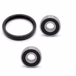 Front wheel bearing for Kawasaki AR125 PPS00677 Sealed wheel bearings for the front axle as spare part set in OEM quality for your vehicle