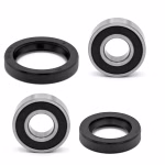 Front wheel bearing for Kawasaki ELIMINATOR 250 GPX250R GPZ305 BELT DRIVE GPZ500S PPS00681 Sealed wheel bearings for the front axle as spare part set in OEM quality for your vehicle