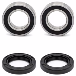 Front wheel bearing for Kawasaki KX125 KX250 KX250F Monster Energy KX450F KX500 PPS00688 Sealed wheel bearings for the front axle as spare part set in OEM quality for your vehicle
