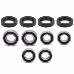Front wheel bearing for Kawasaki KFX50 KFX90 PPS00702 Sealed wheel bearings for the front axle as spare part set in OEM quality for your vehicle