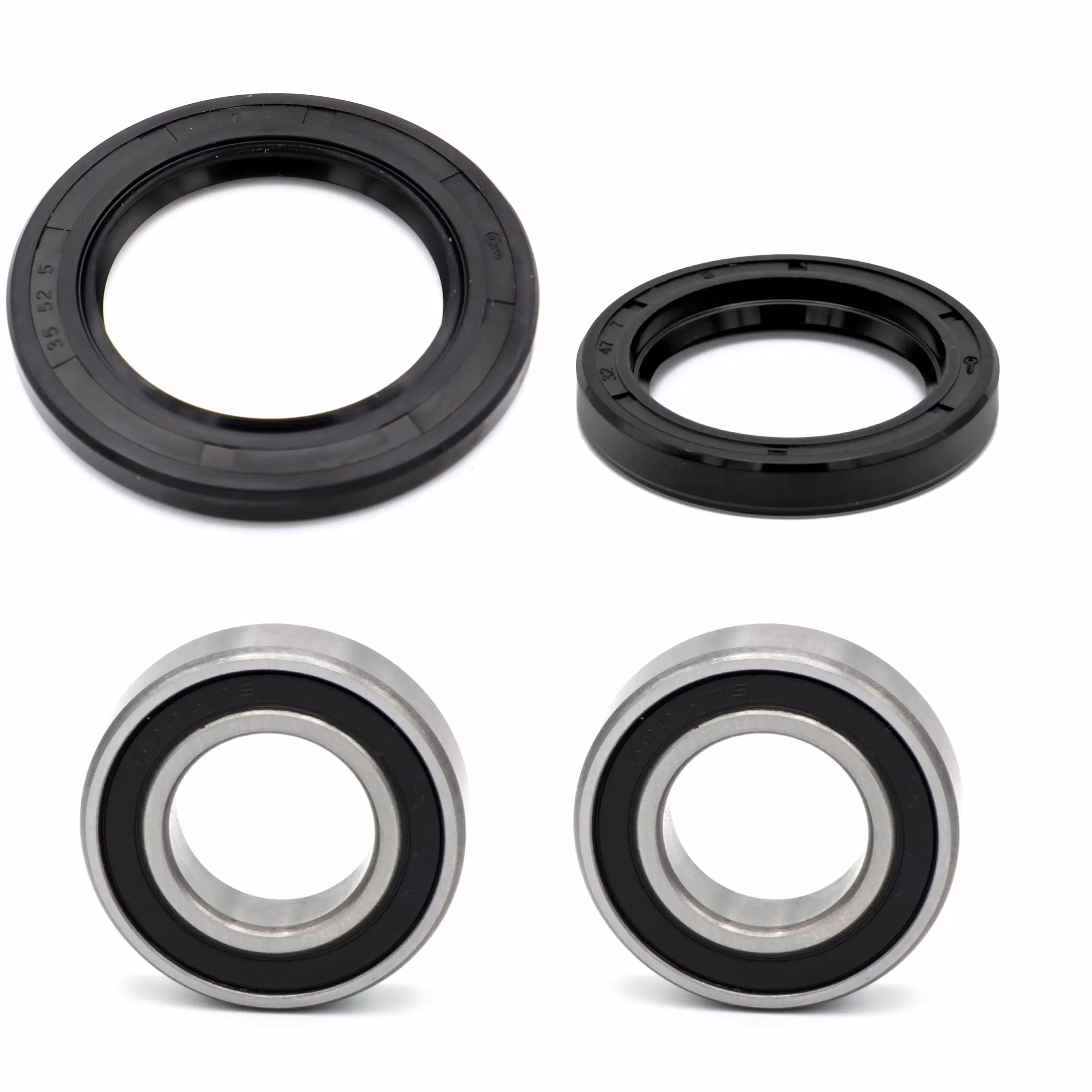 Front wheel bearing for Kawasaki NINJA ZX-7R NINJA ZX-7RR NINJA ZX-9R Ninja ZX-11 ZRX1100 PPS00745 Sealed wheel bearings for the front axle as spare part set in OEM quality for your vehicle