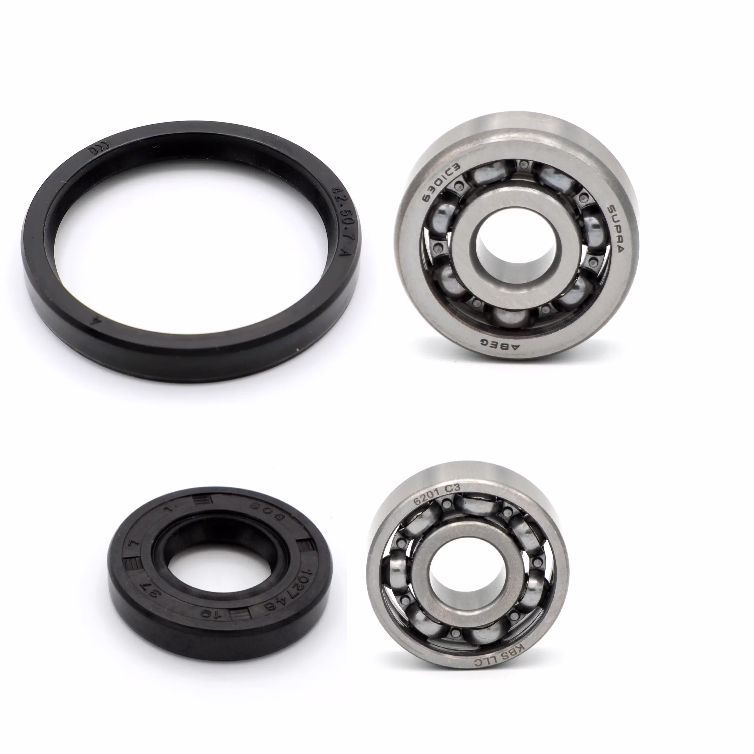 Radlager vorne kompatibel mit Kawasaki AR50 AR80 KH125 PPS00749 abgedichtete Radlager für die Vorderachse als Ersatzteil Set in Erstausrüsterqualität für dein Fahrzeug