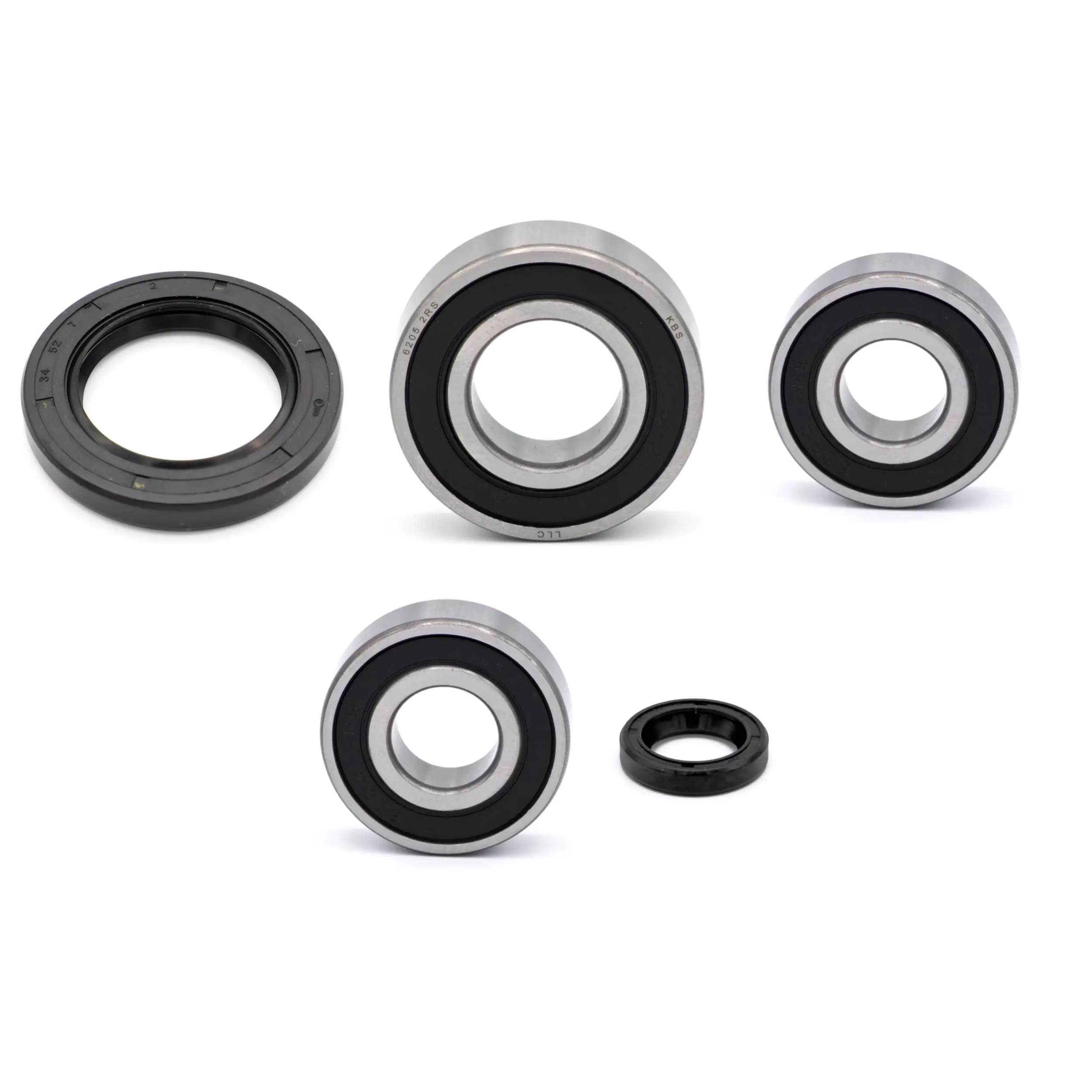 Rear wheel bearing for Kawasaki ER-6F ER-6F ABS ER-6N ER-6N ABS ER-6n NINJA ZX-10R Z750 PPS00754 Sealed wheel bearings for the rear wheel as spare part set in OEM quality for your vehicle