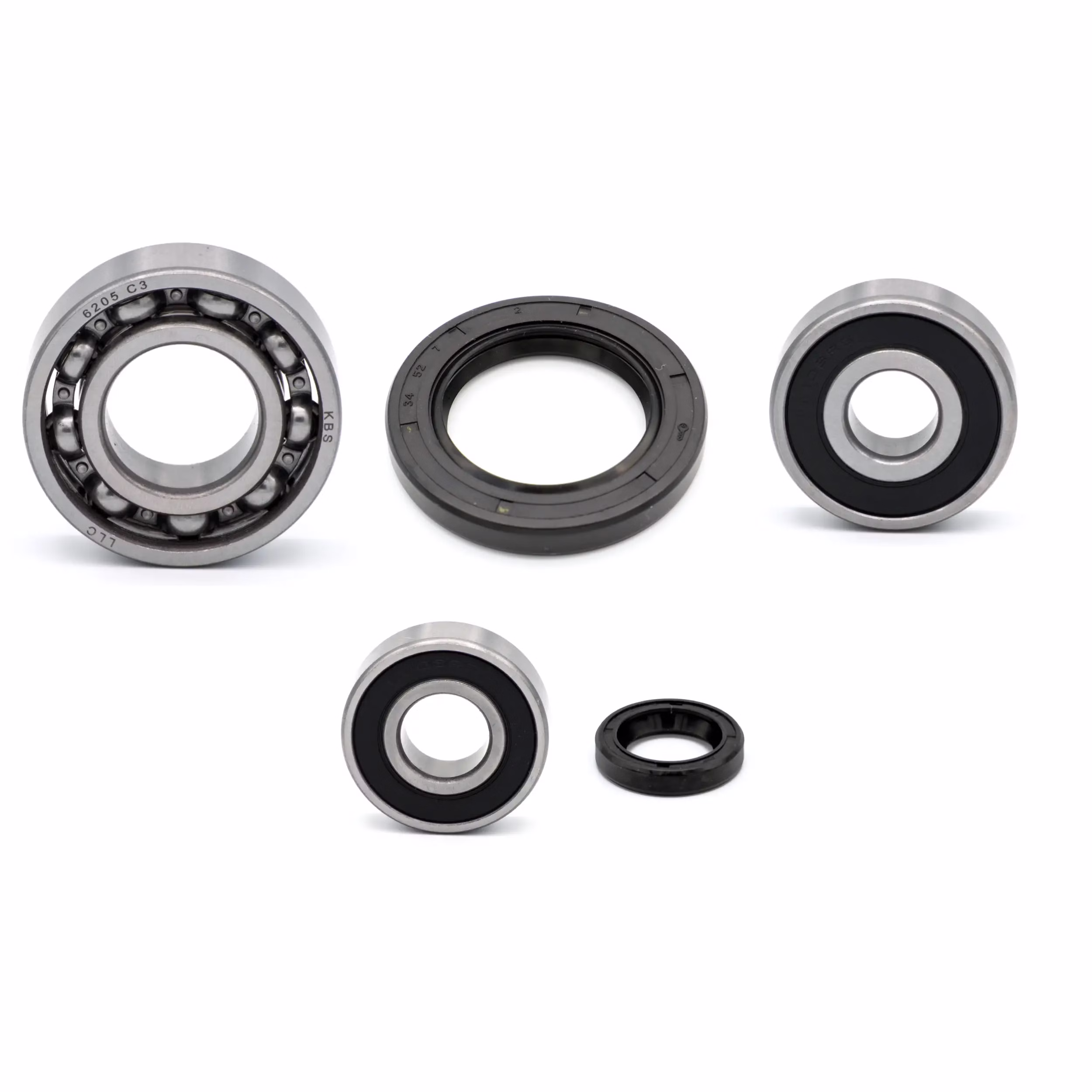 Cuscinetto ruota posteriore per Kawasaki GPX250R GPZ500S NINJA 250R NINJA 300 NINJA 300 ABS PPS00757 Cuscinetti ruota sigillati per la ruota posteriore come set di ricambi in qualità di primo equipaggiamento per il vostro veicolo