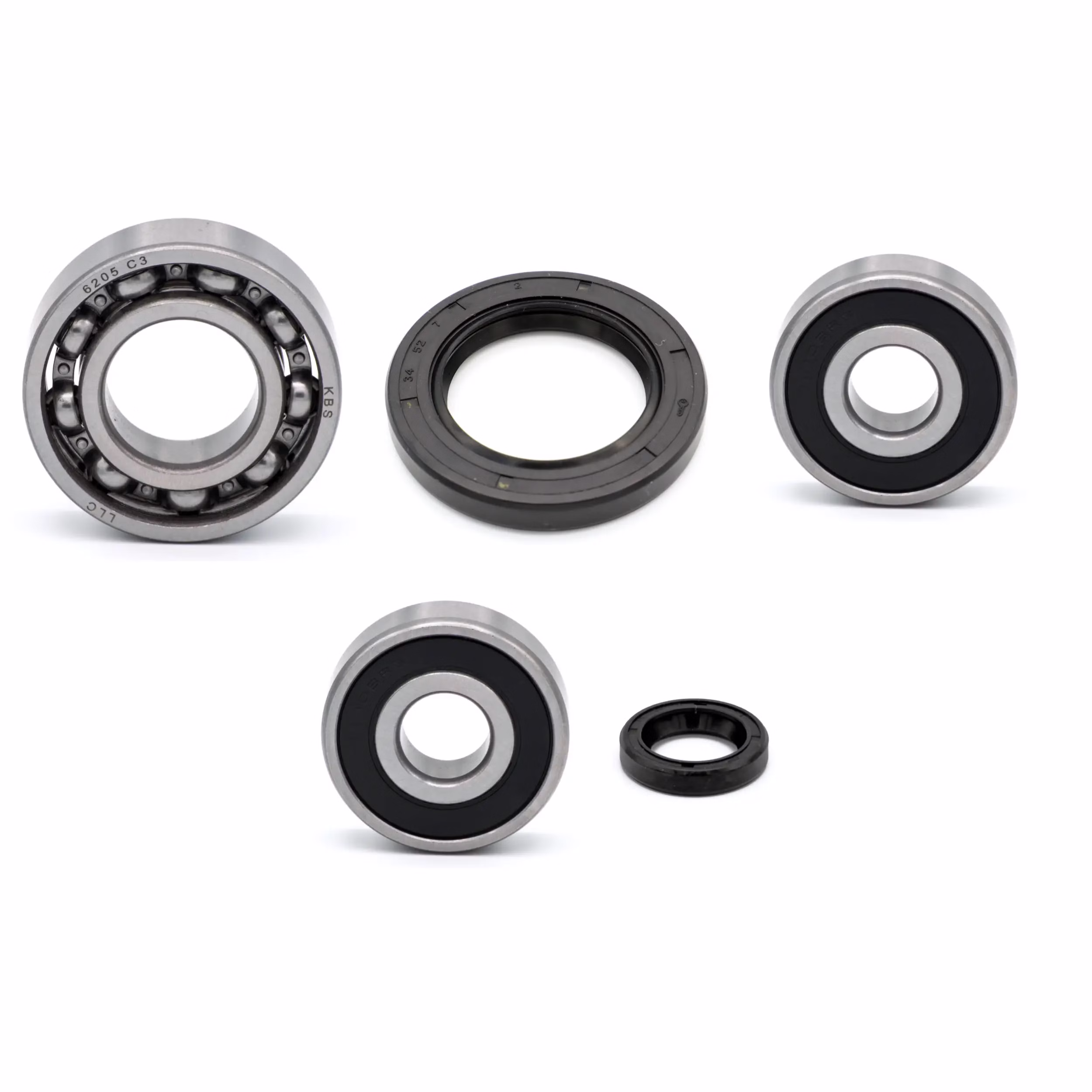 Radlager hinten kompatibel mit Kawasaki GPX600R ZEPHYR ZEPHYR 750 PPS00759 abgedichtete Radlager für das Hinterrad als Ersatzteil Set in Erstausrüsterqualität für dein Fahrzeug