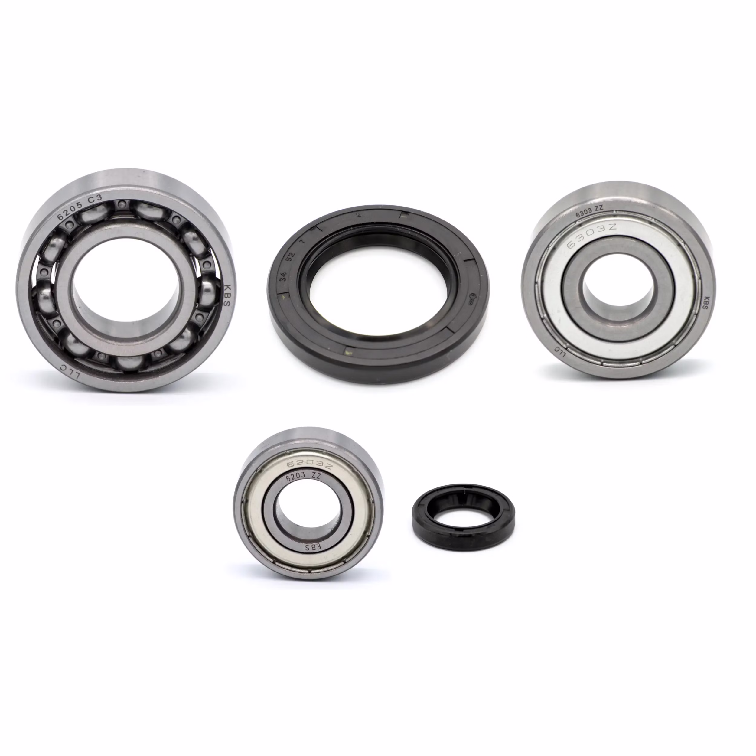 Radlager hinten kompatibel mit Kawasaki GPZ550 Z400FII PPS00761 abgedichtete Radlager für das Hinterrad als Ersatzteil Set in Erstausrüsterqualität für dein Fahrzeug