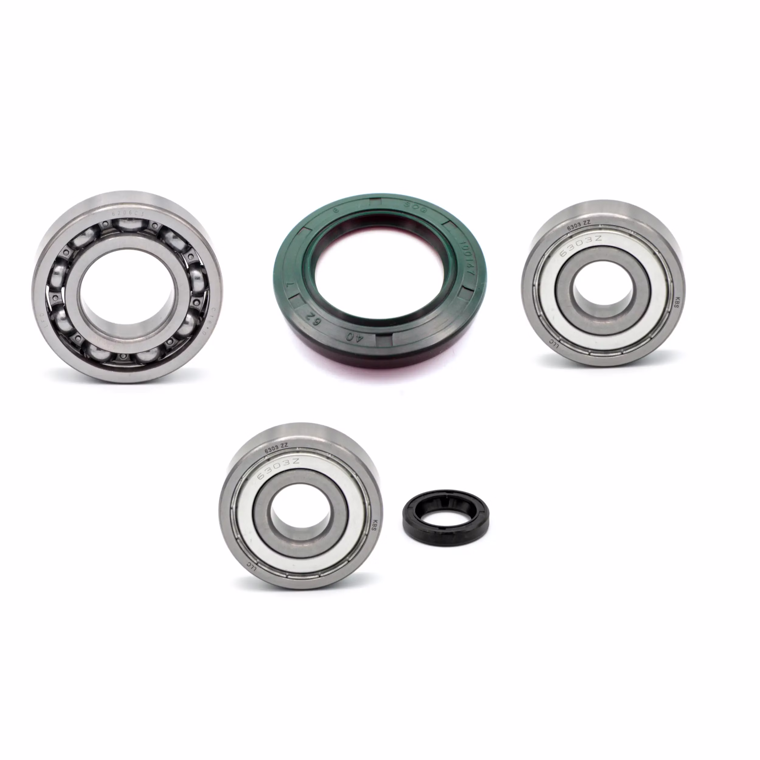 Radlager hinten kompatibel mit Kawasaki GPZ900R PPS00762 abgedichtete Radlager für das Hinterrad als Ersatzteil Set in Erstausrüsterqualität für dein Fahrzeug