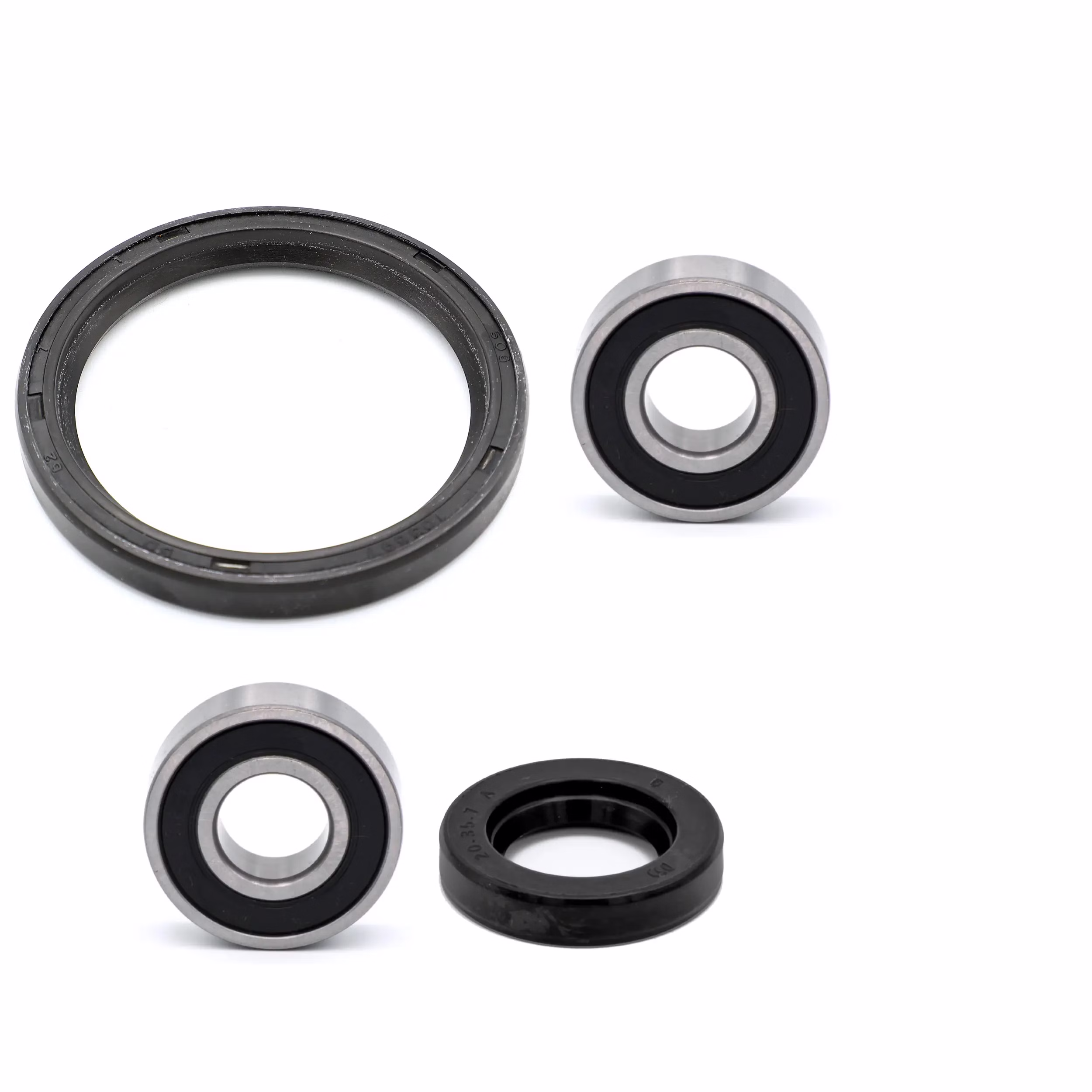 Radlager vorne kompatibel mit Kawasaki KDX200 KDX220R KDX250 KLX250 KLX250R KLX300R KLX650 PPS00767 abgedichtete Radlager für die Vorderachse als Ersatzteil Set in Erstausrüsterqualität für dein Fahrzeug