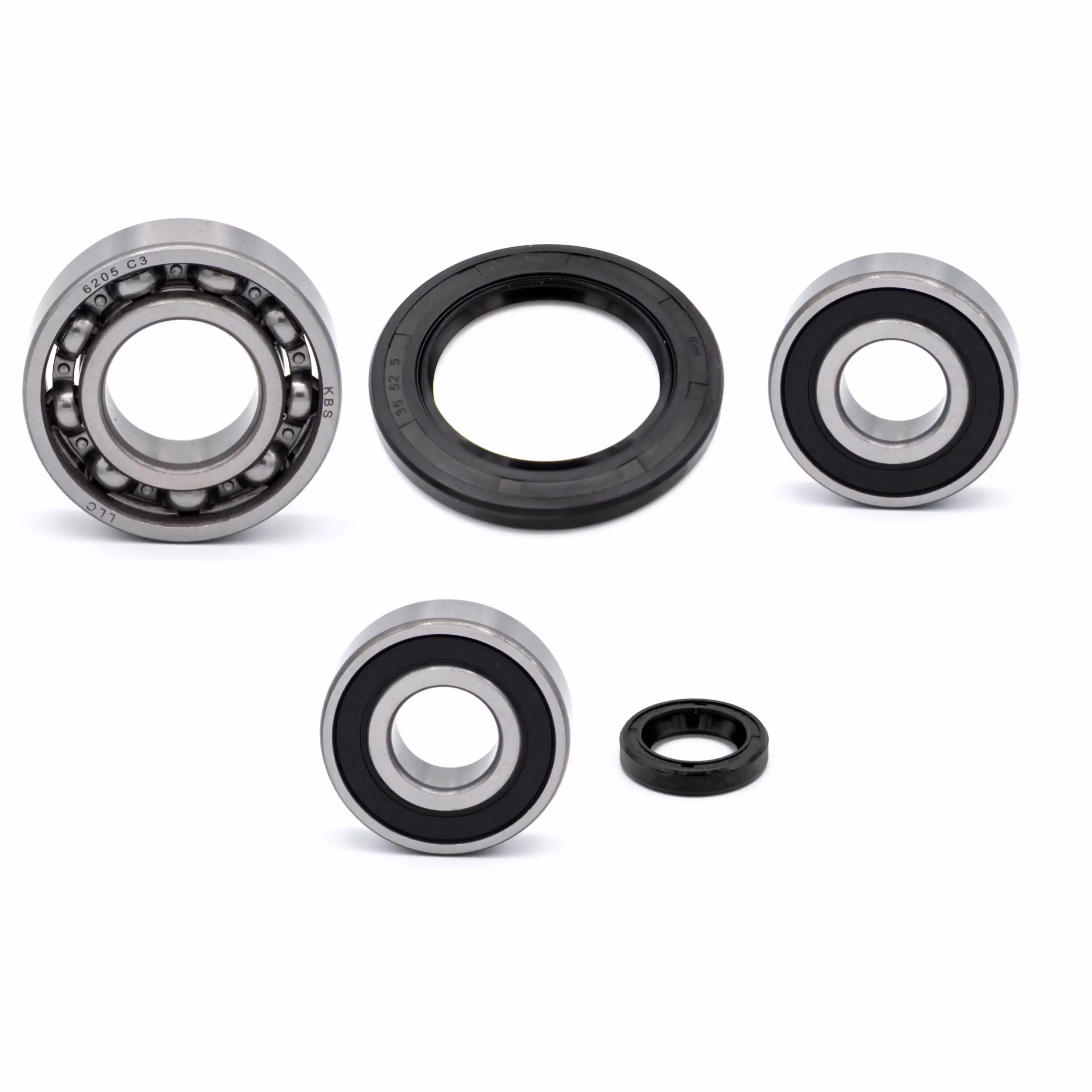 Radlager hinten kompatibel mit Kawasaki Ninja ZX-6 Ninja ZX-6R Ninja ZX-9R ZR-7S ZZR600 PPS00773 abgedichtete Radlager für das Hinterrad als Ersatzteil Set in Erstausrüsterqualität für dein Fahrzeug