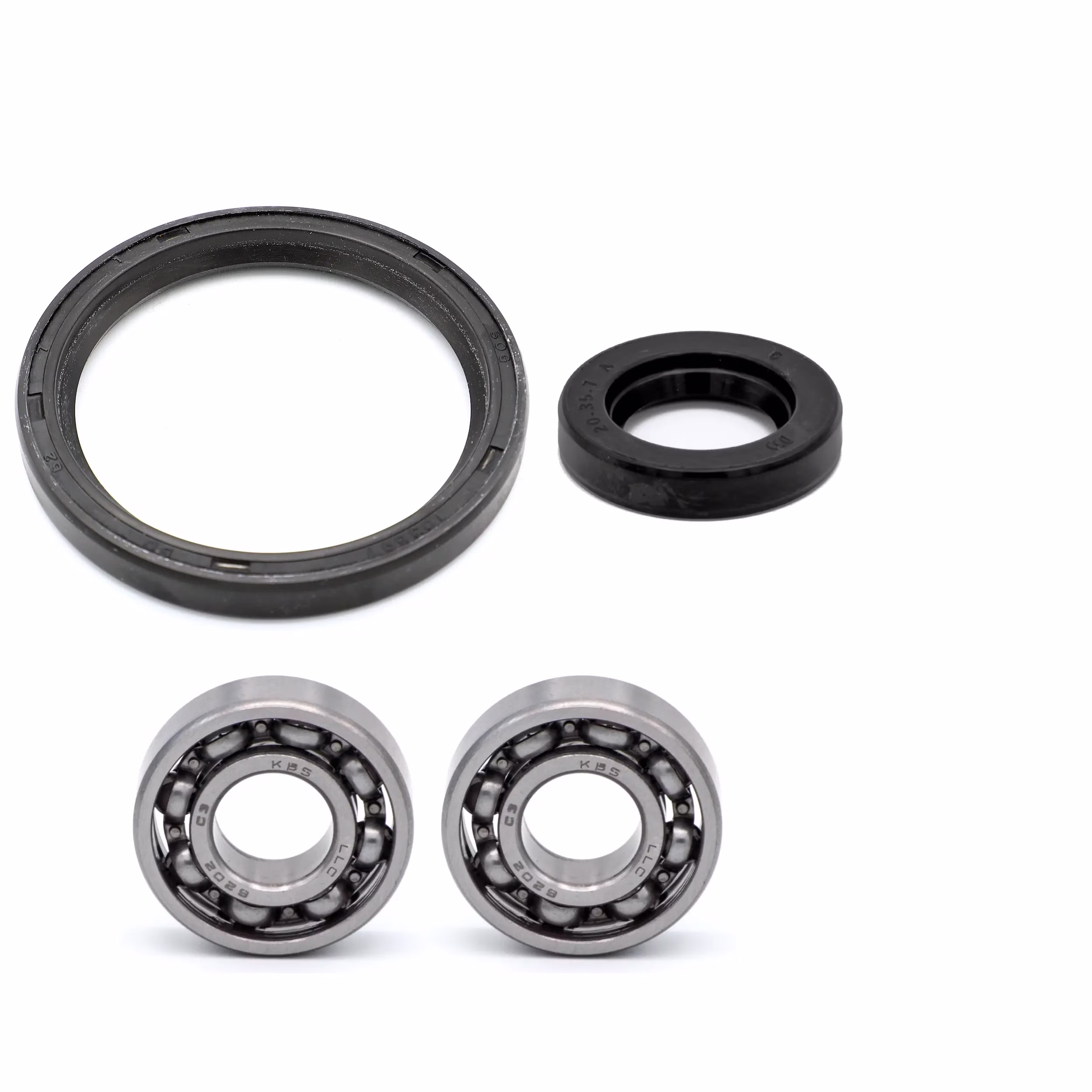 Front wheel bearing for Kawasaki KLX250R KLX250S KLX650 KLX650R PPS00774 Sealed wheel bearings for the front axle as spare part set in OEM quality for your vehicle