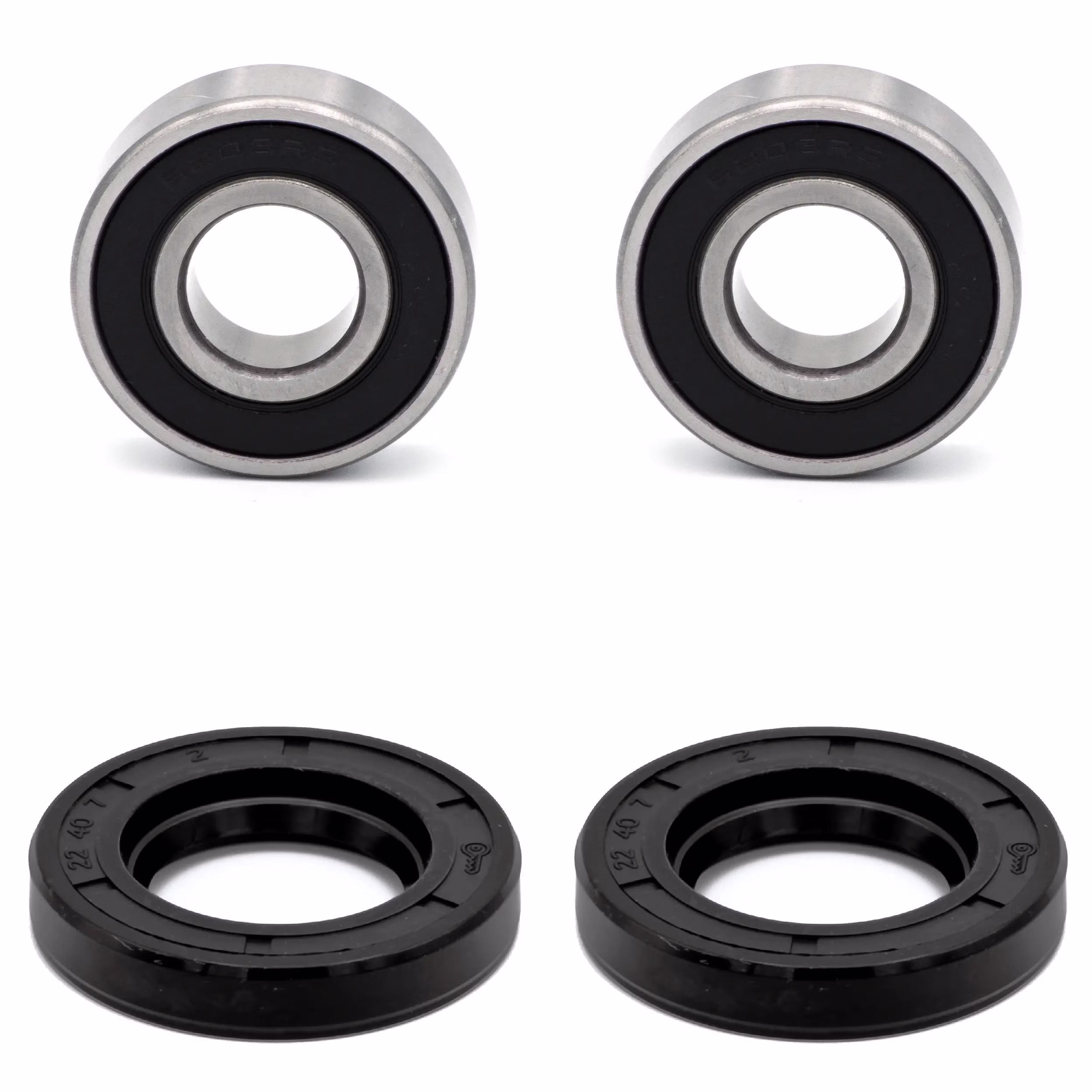 Radlager vorne kompatibel mit Kawasaki KX125 KX250 KX500 W650 W800 W800 W800 STREET PPS00780 abgedichtete Radlager für die Vorderachse als Ersatzteil Set in Erstausrüsterqualität für dein Fahrzeug