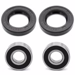 Radlager hinten kompatibel mit Kawasaki NINJA 125 NINJA 250SL NINJA 250SL ABS Z125 Z250SL PPS00783 abgedichtete Radlager für das Hinterrad als Ersatzteil Set in Erstausrüsterqualität für dein Fahrzeug