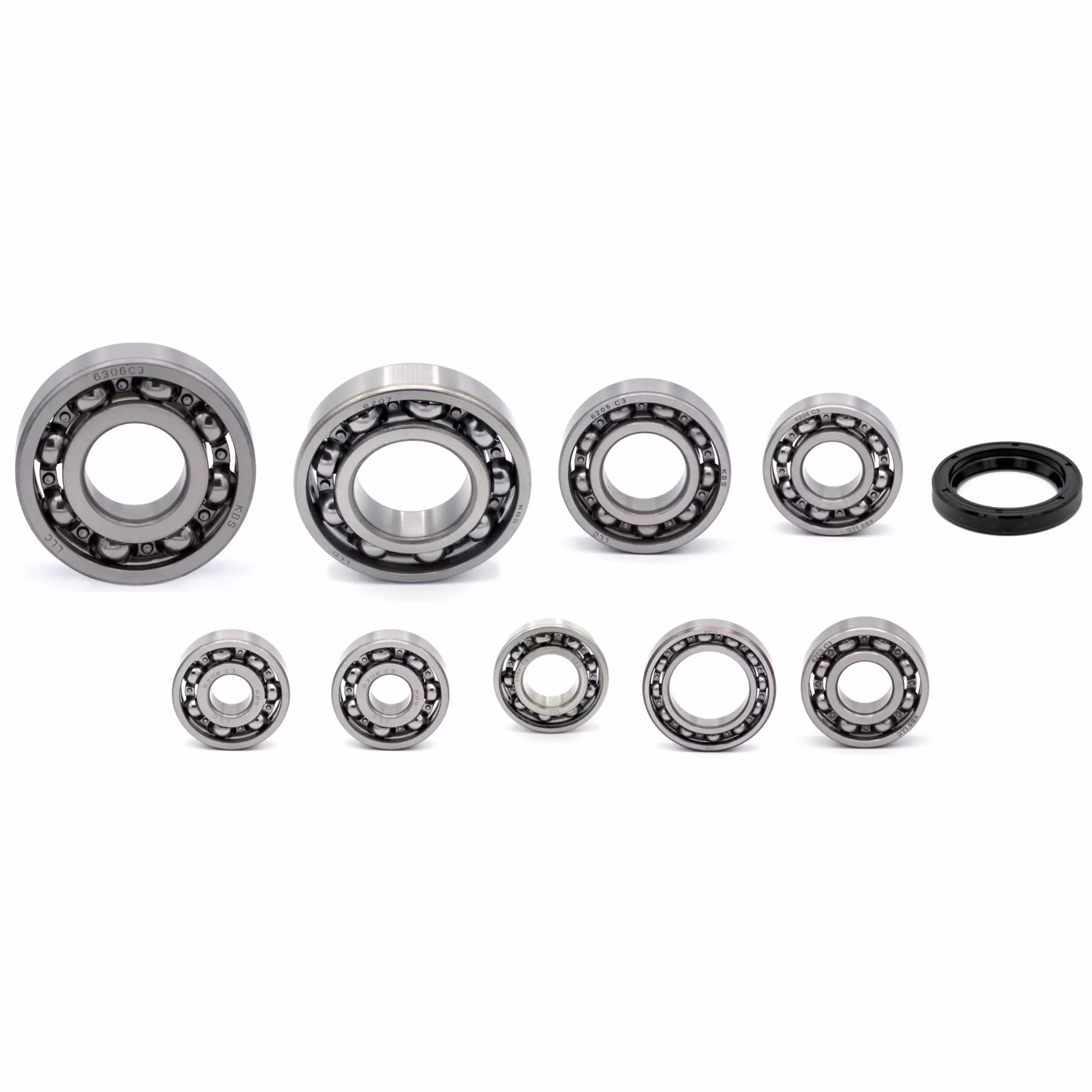 Motorgehäuse Lager und Dichtungen kompatibel mit Kawasaki KLX300 KLX300R NINJA 250SL Z250SL PPS00822 die Kugellager und Wellendichtringe in Erstausrüsterqualität eignen sich für die Wartung deines Fahrzeuges