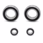 Rodamientos de rueda sellados para la rueda trasera como juego de piezas de recambio en calidad de equipamiento original para su vehículo