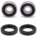 Front wheel bearing for Kawasaki NINJA 125 Z125 PPS00899 Sealed wheel bearings for the front axle as spare part set in OEM quality for your vehicle