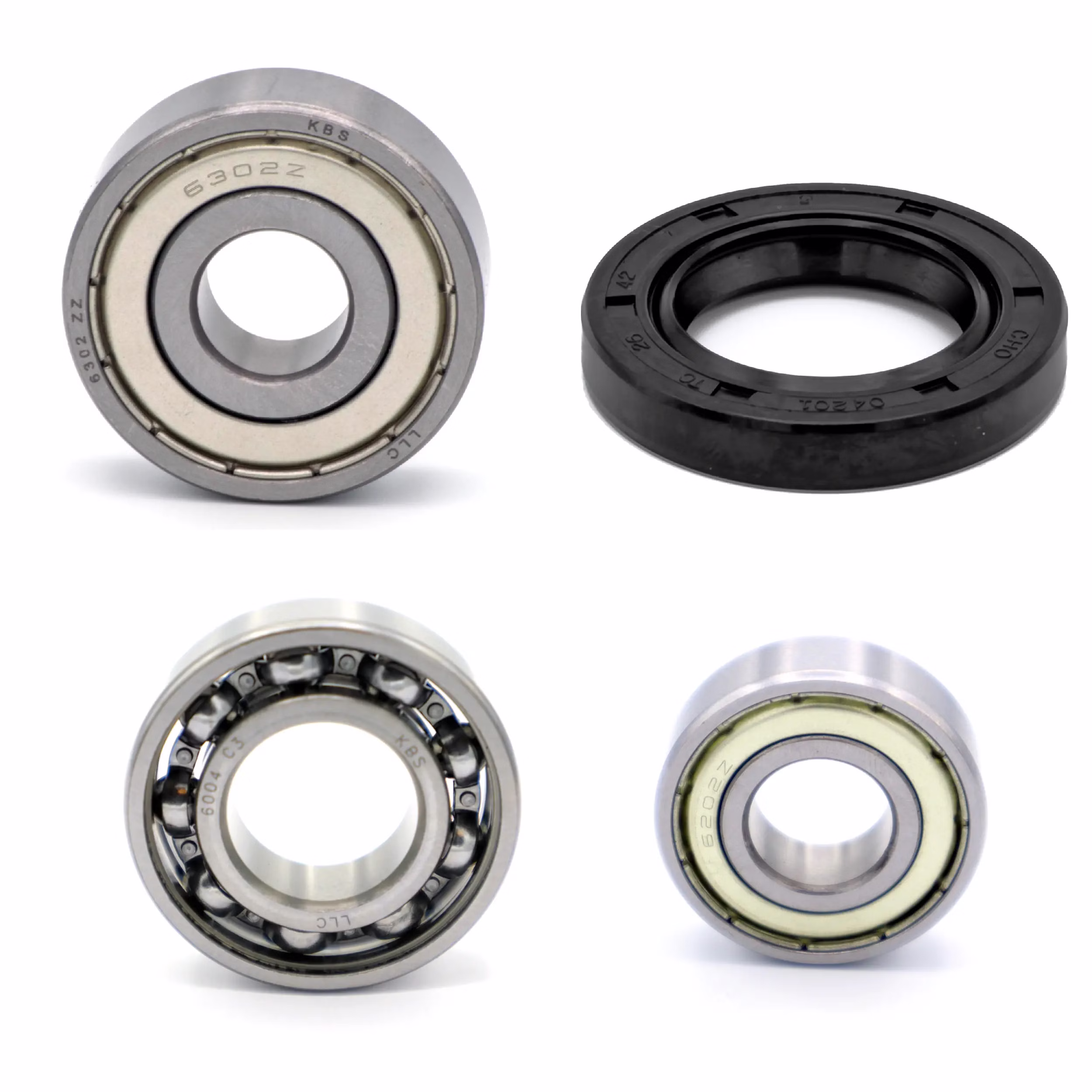Radlager hinten kompatibel mit Kawasaki AR125 KAZER PPS00639 abgedichtete Radlager für das Hinterrad als Ersatzteil Set in Erstausrüsterqualität für dein Fahrzeug