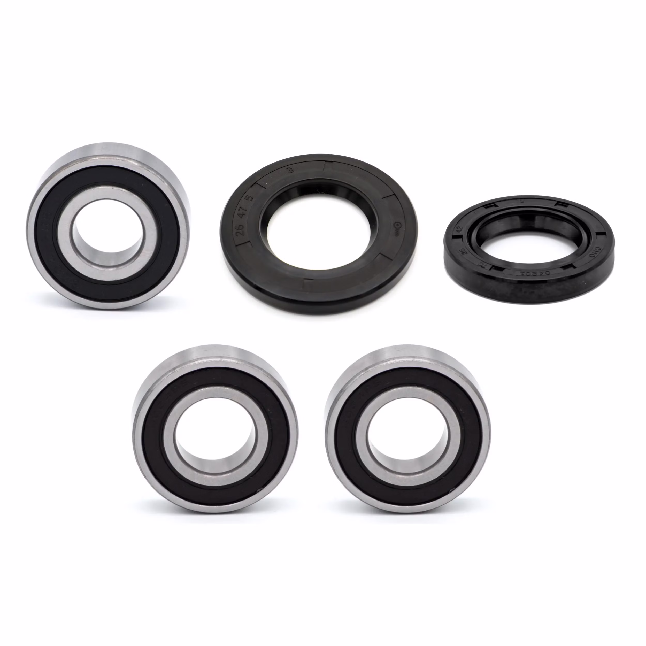 Radlager hinten kompatibel mit Suzuki DR DR-Z PPS00975 abgedichtete Radlager für das Hinterrad als Ersatzteil Set in Erstausrüsterqualität für dein Fahrzeug