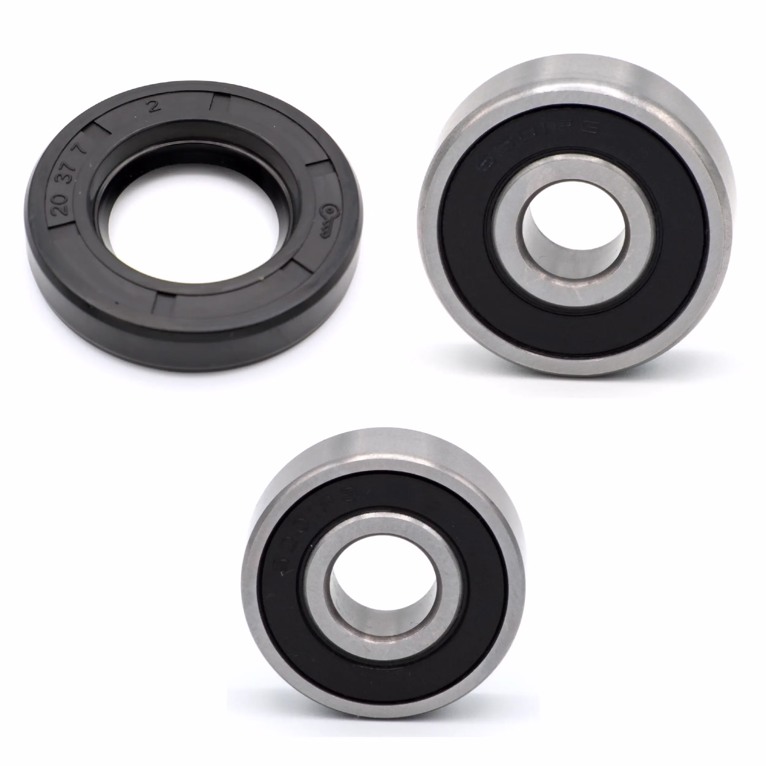 Radlager vorne kompatibel mit Yamaha TZR50 TZR50-TZR-50 TZR50-TZR-50-WGP50 TZR50-X-POWER PPS01093 abgedichtete Radlager für die Vorderachse als Ersatzteil Set in Erstausrüsterqualität für dein Fahrzeug
