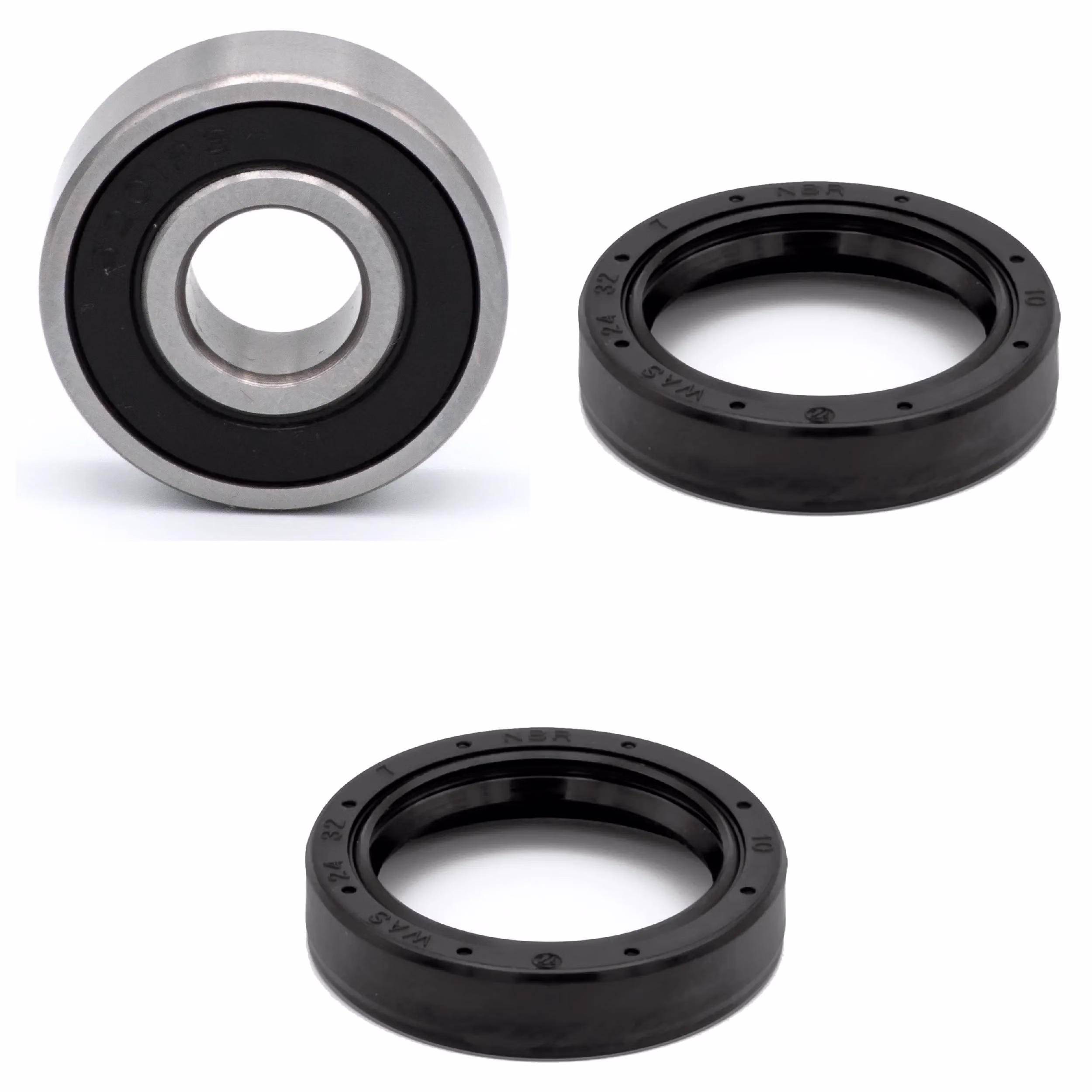 Radlager Schwinge hinten kompatibel mit Yamaha PW50 PW50H2 PPS01108 abgedichtete Radlager für das Hinterrad an der Schwinge als Ersatzteil Set in Erstausrüsterqualität für dein Fahrzeug