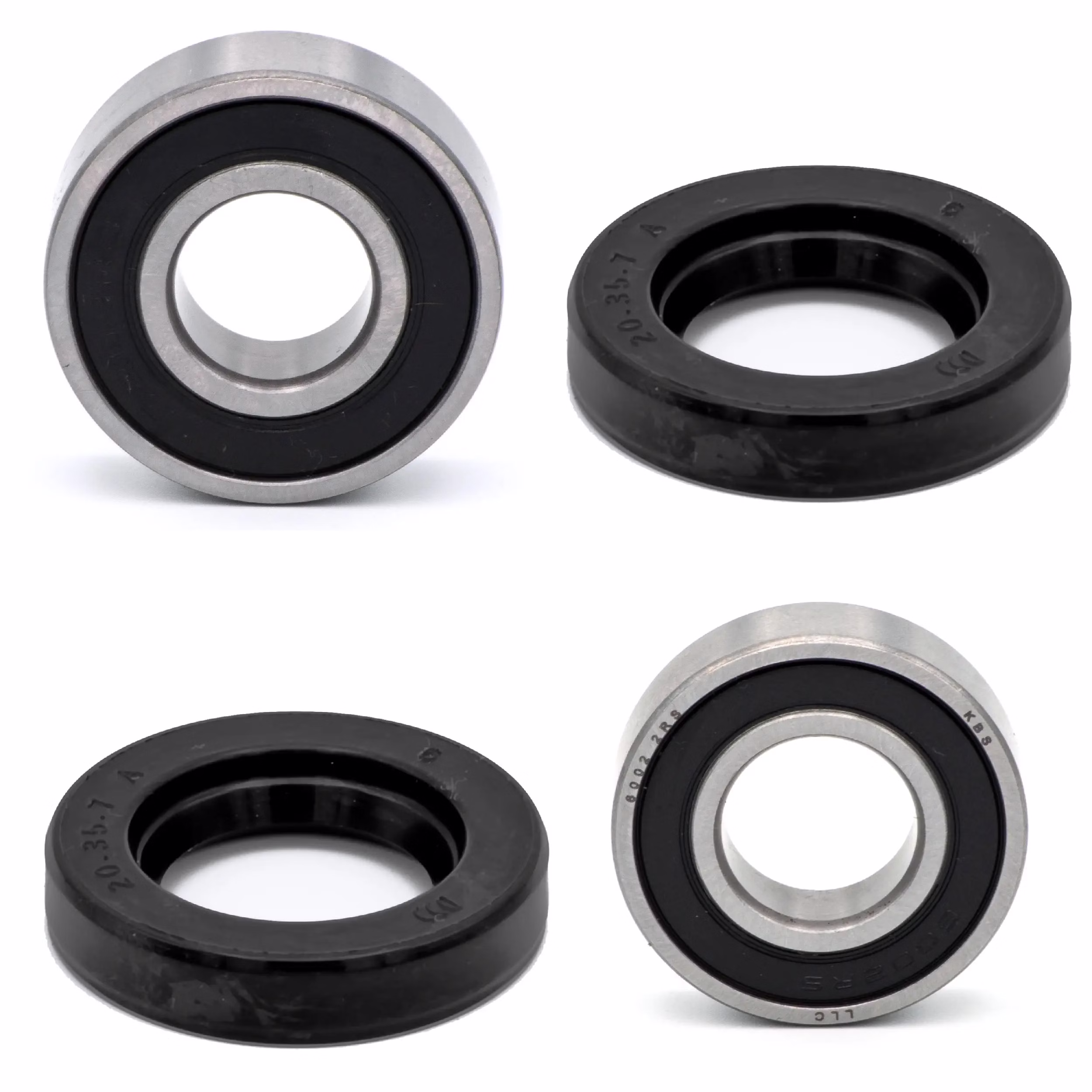 Radlager hinten kompatibel mit Yamaha YZ65 YZ85 YZ85-YZ85Y YZ85H YZ85LW YZ85LW-YZ85LWX YZ85LWH PPS01122 abgedichtete Radlager für das Hinterrad als Ersatzteil Set in Erstausrüsterqualität für dein Fahrzeug