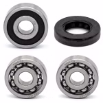 Front wheel bearing for Yamaha PW80 PW80W PW80X PW80Y TT-R110E TT-R110EX TT-R110EY TTR90 PPS01124 Sealed wheel bearings for the front axle as spare part set in OEM quality for your vehicle