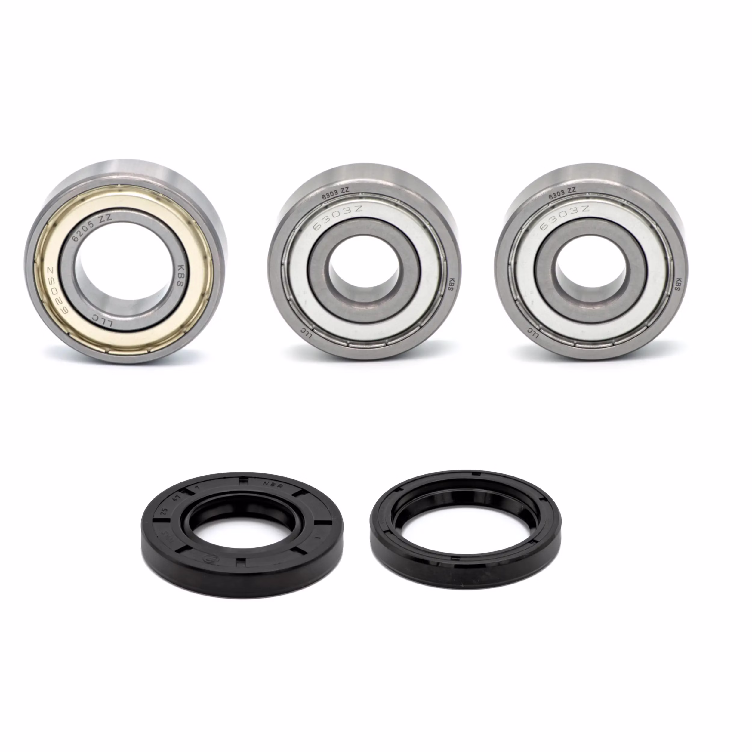 Radlager hinten kompatibel mit Yamaha RD250 RD350 PPS01126 abgedichtete Radlager für das Hinterrad als Ersatzteil Set in Erstausrüsterqualität für dein Fahrzeug