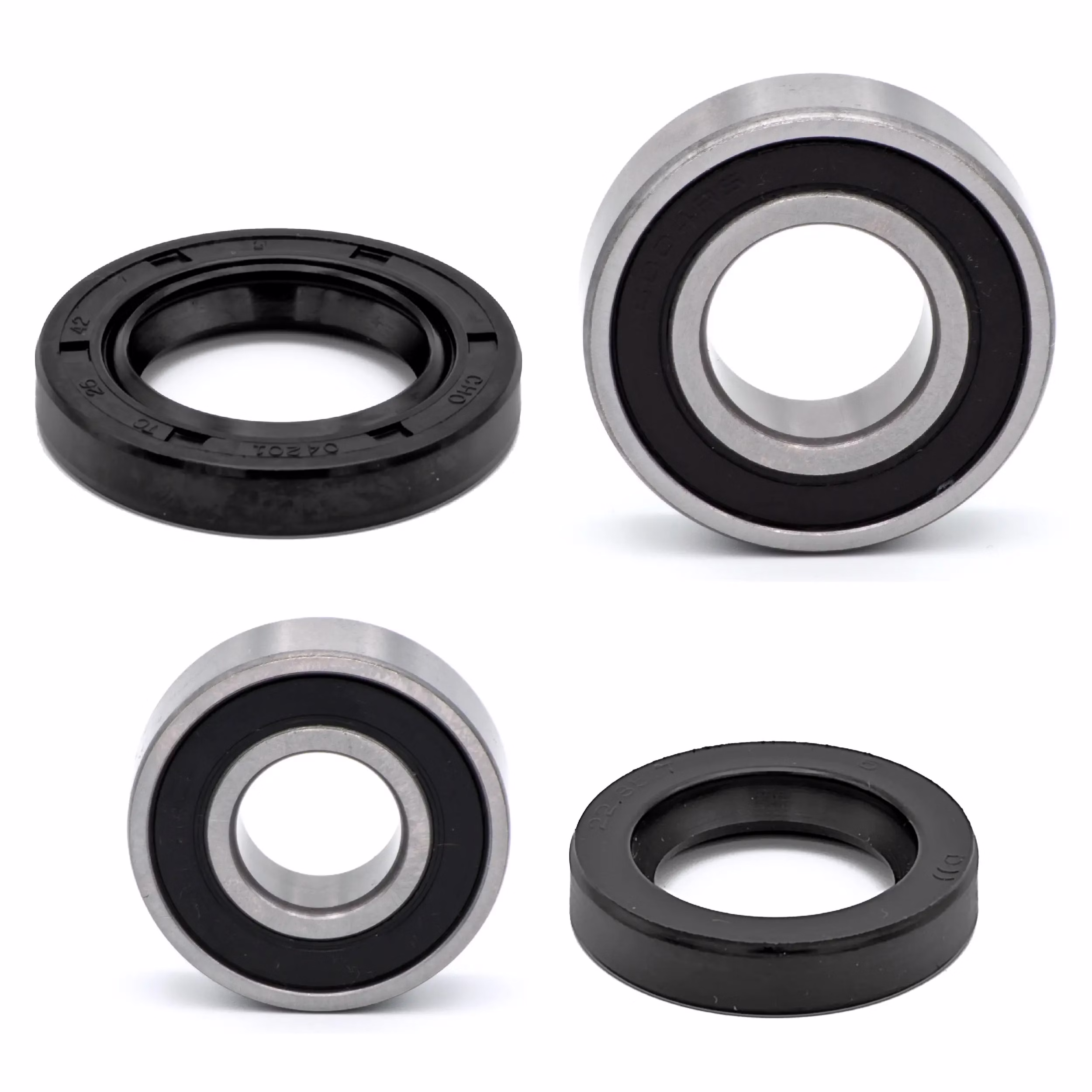 Radlager vorne kompatibel mit Yamaha YF350Z YFM250R YFM250R-YFM25RB YFM250R-YFM25RD YFM350 PPS01139 abgedichtete Radlager für die Vorderachse als Ersatzteil Set in Erstausrüsterqualität für dein Fahrzeug